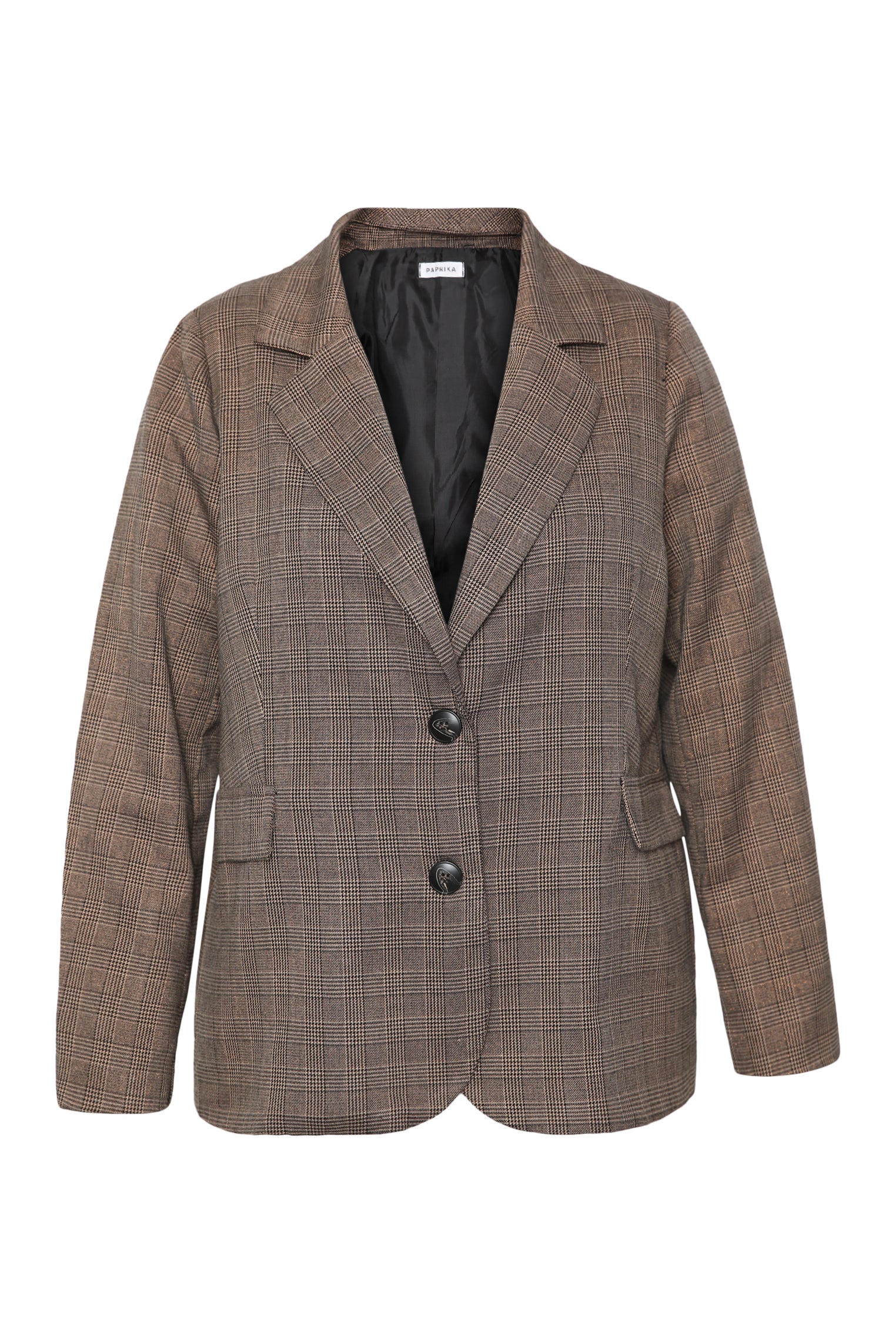 Blazer à carreaux avec lurex - Image 10