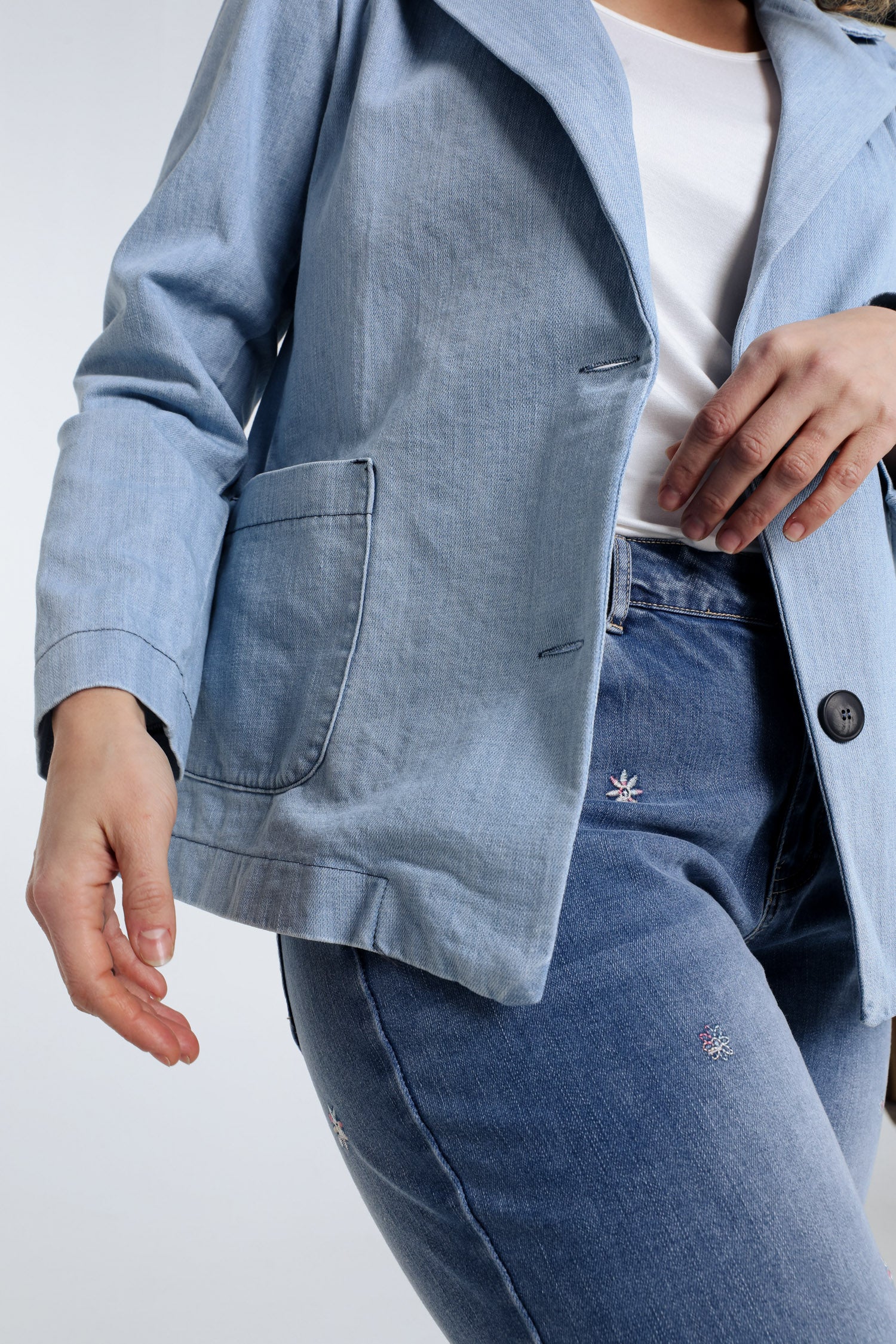 Blazer en jeans - Image 5