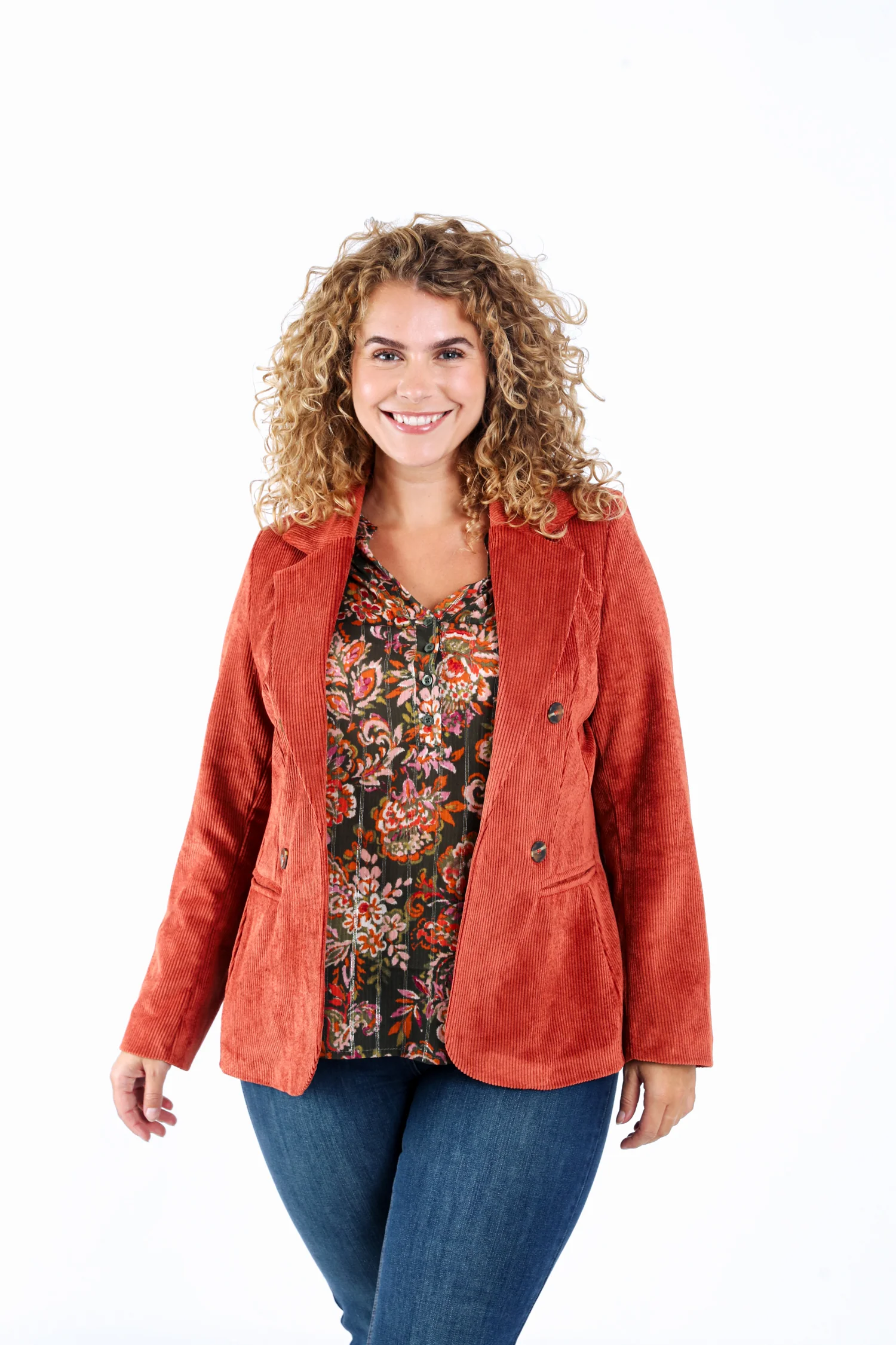 Blazer en velours