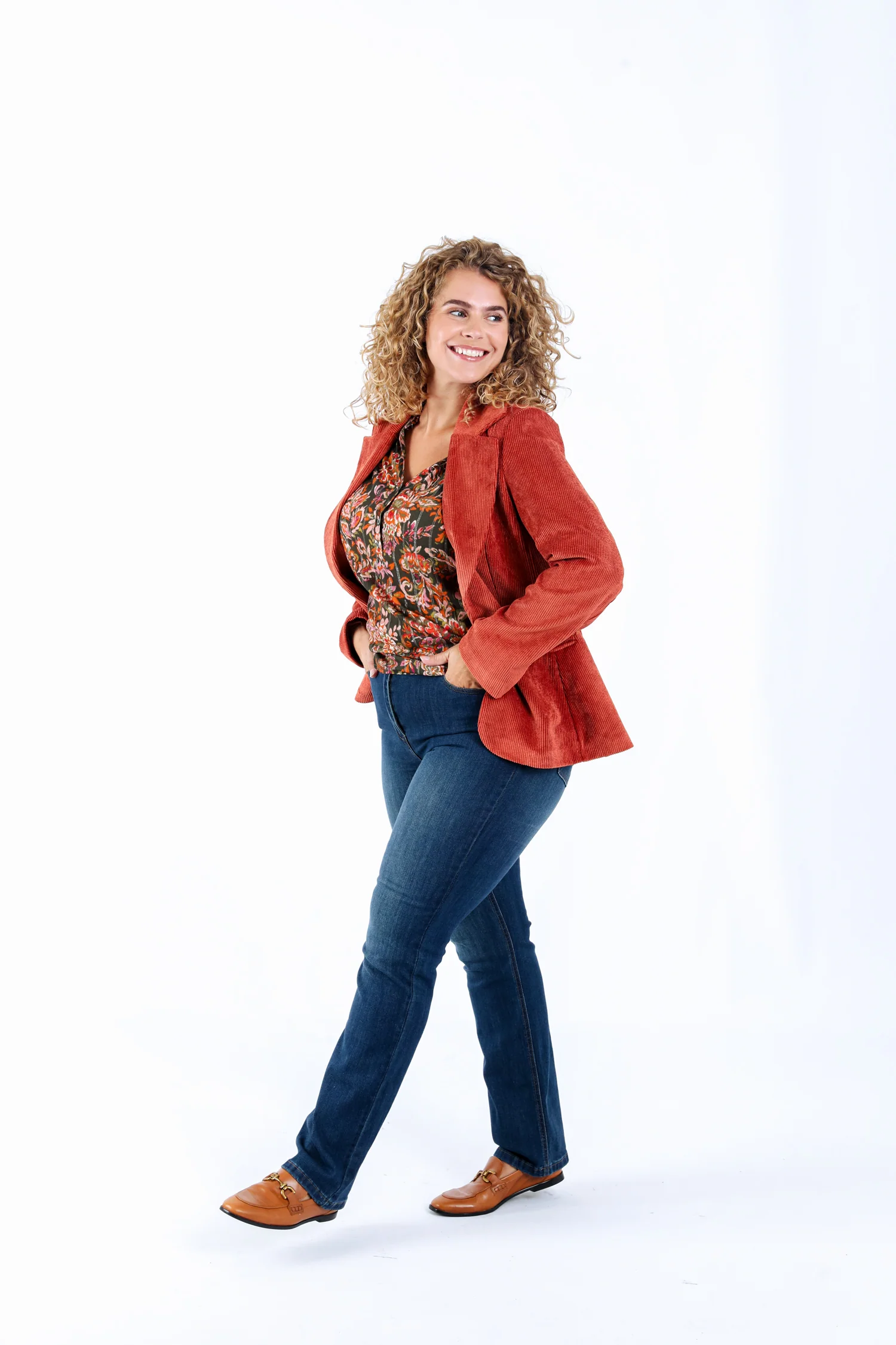 Blazer en velours - Image 4