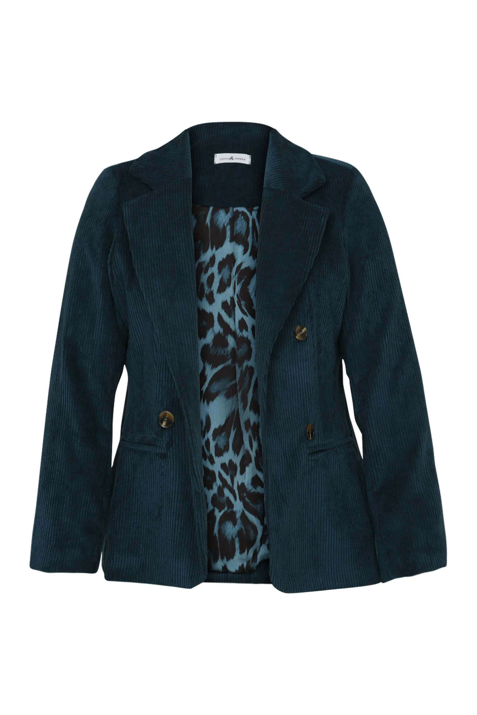 Blazer en velours doublé imprimé peau de bête - Image 10