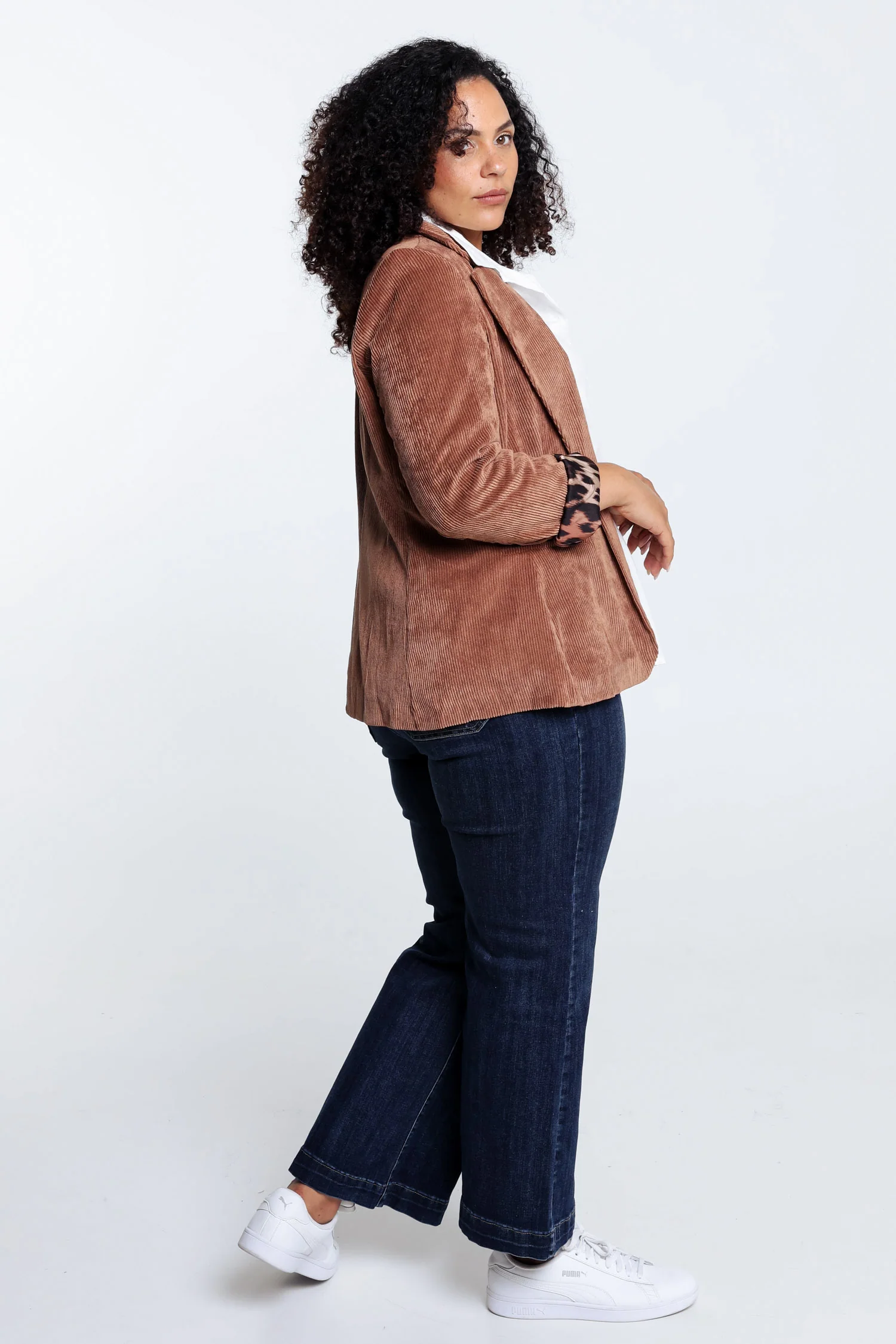 Blazer en velours doublé imprimé peau de bête - Image 13