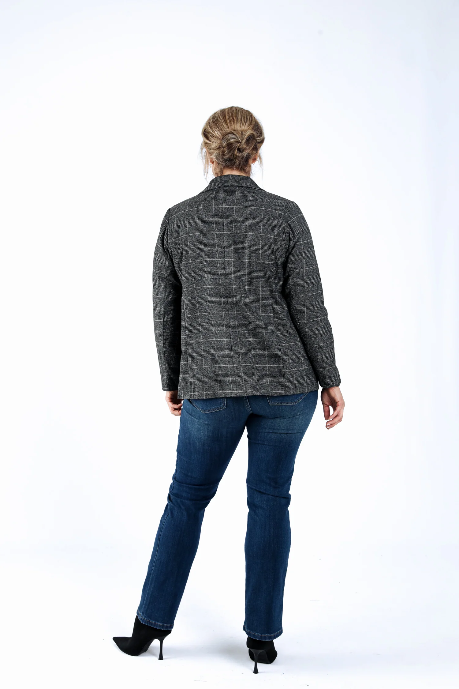 Blazer imprimé carreaux - Image 2