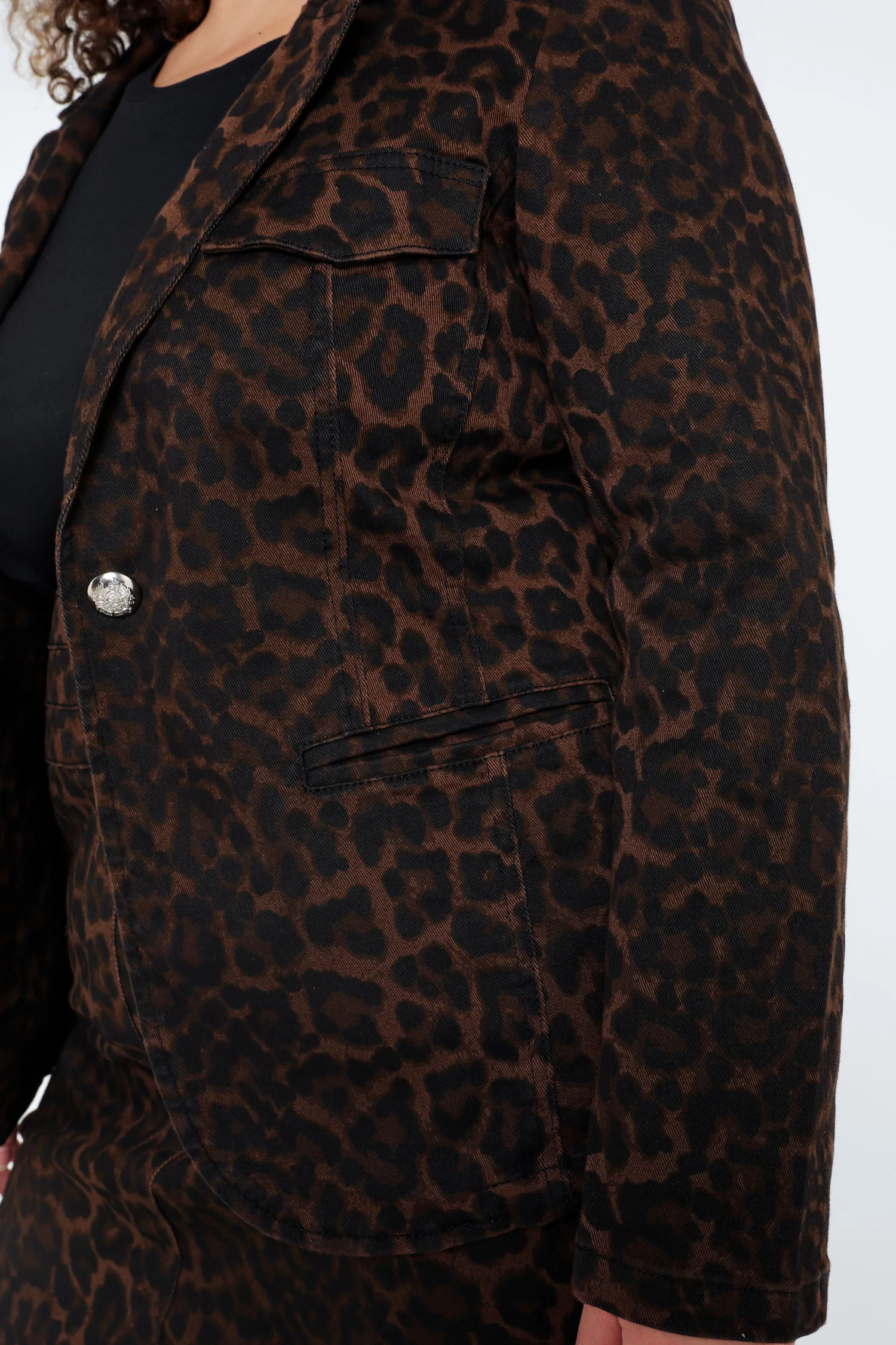 Blazer imprimé peau de bête - Image 5
