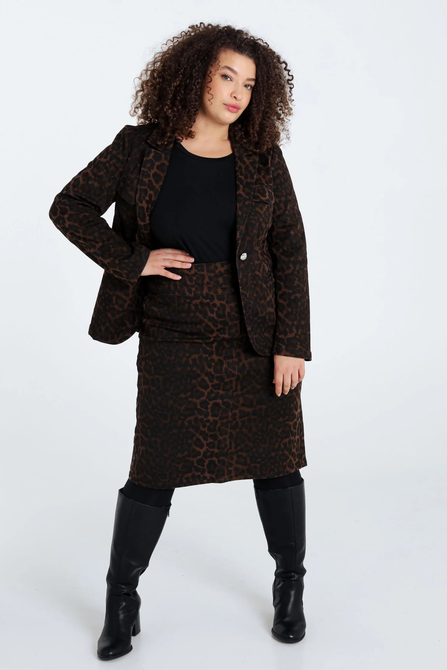 Blazer imprimé peau de bête - Image 7