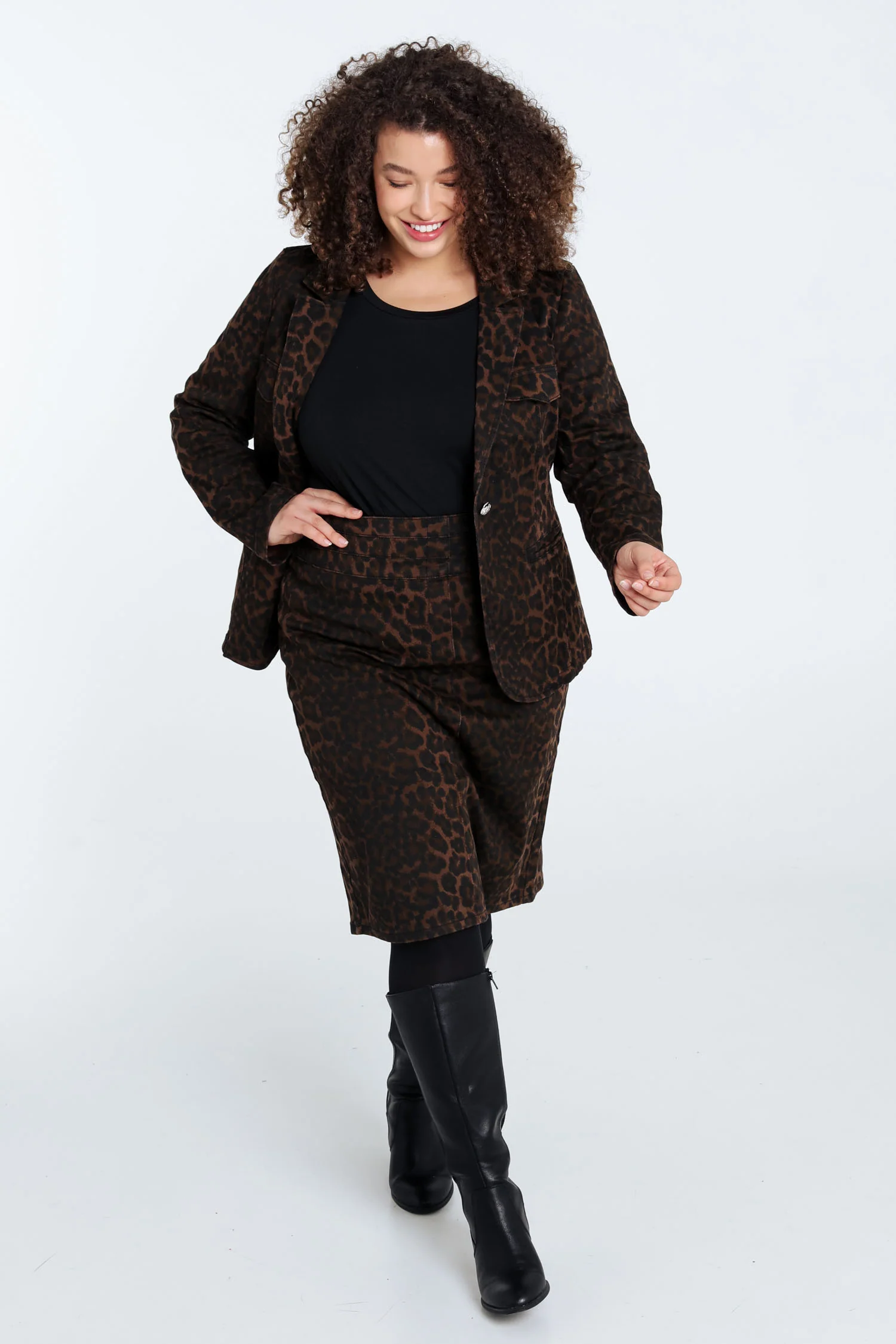 Blazer imprimé peau de bête - Image 8