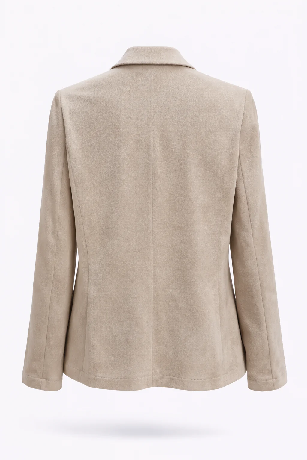 Blazer uni effet suédine - Image 10