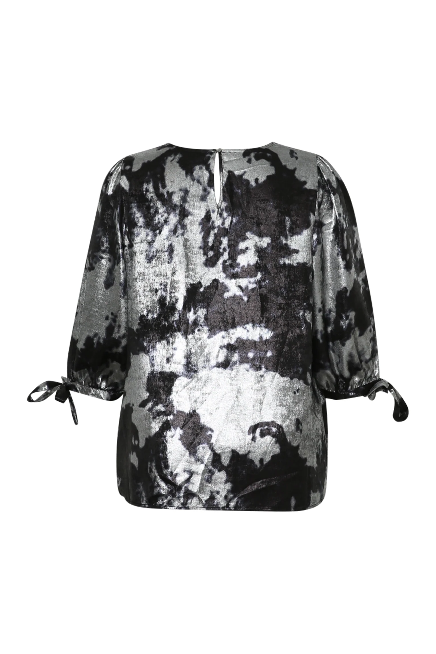 Blouse effet satinée tie&dye - Image 9