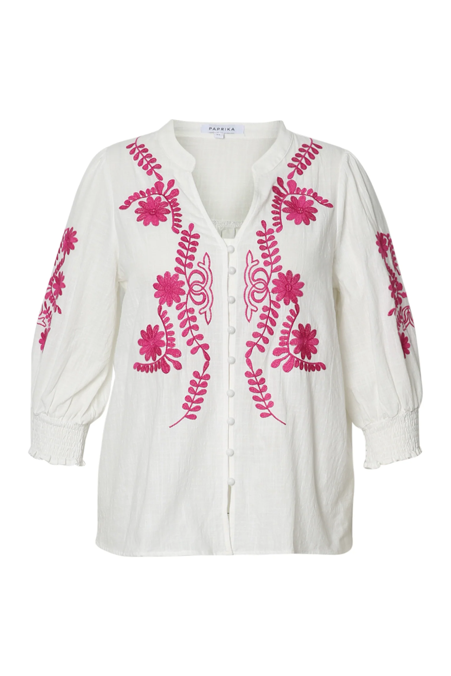 Blouse en coton avec broderies - Image 10