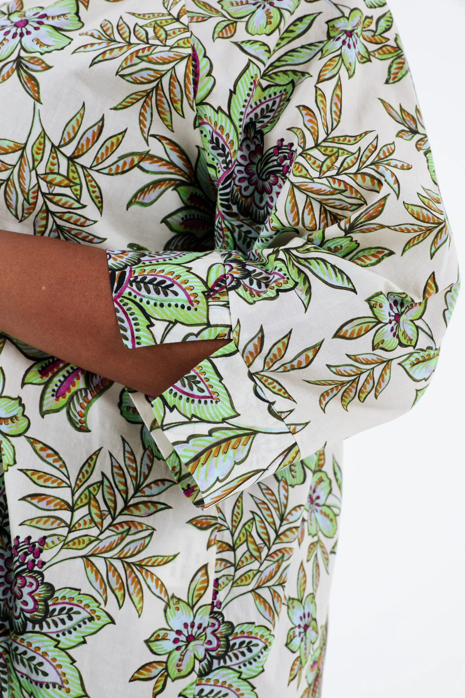 Blouse en coton avec imprimé floral - Image 5