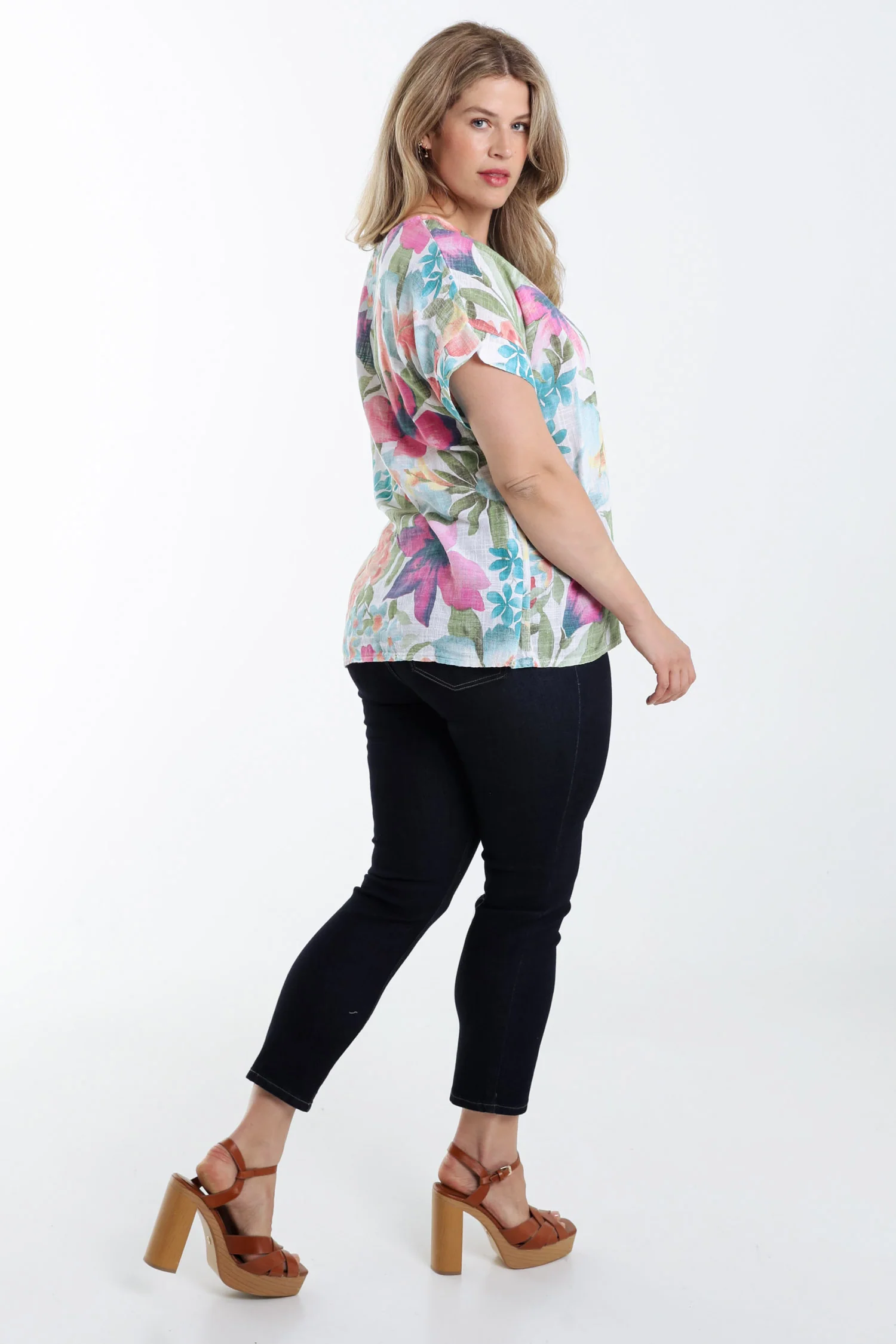Blouse en coton imprimé floral - Image 2