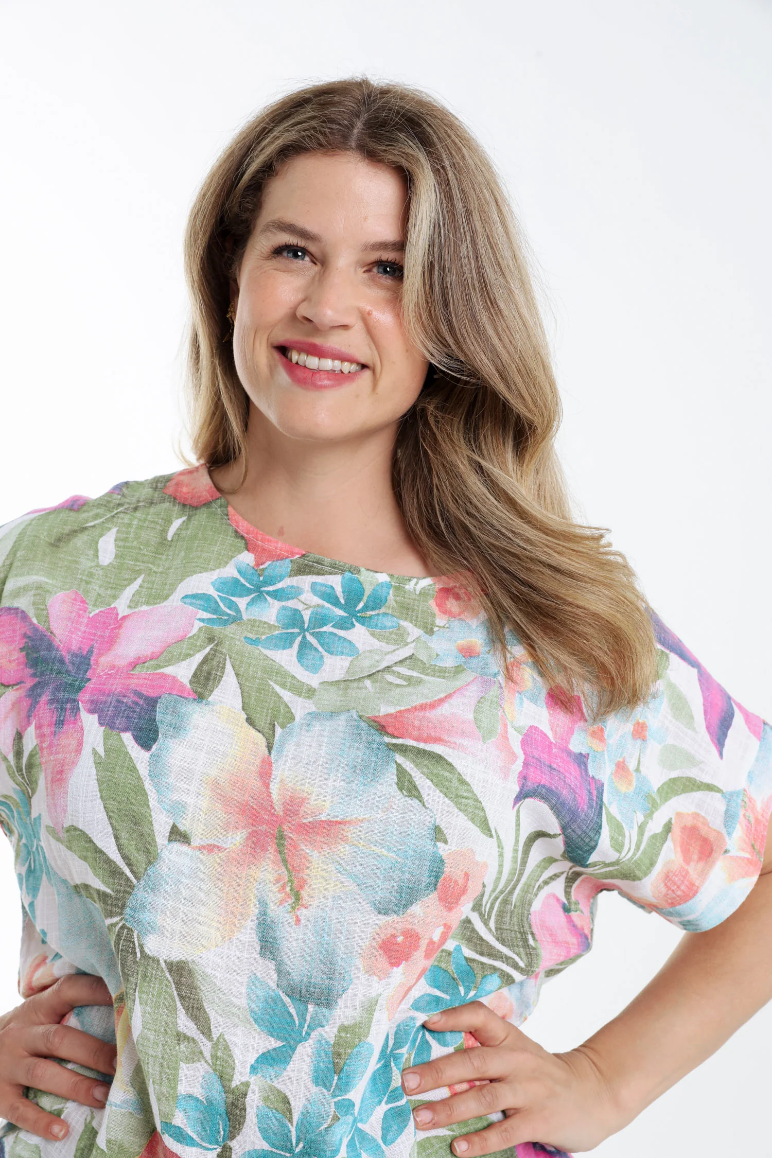 Blouse en coton imprimé floral - Image 3