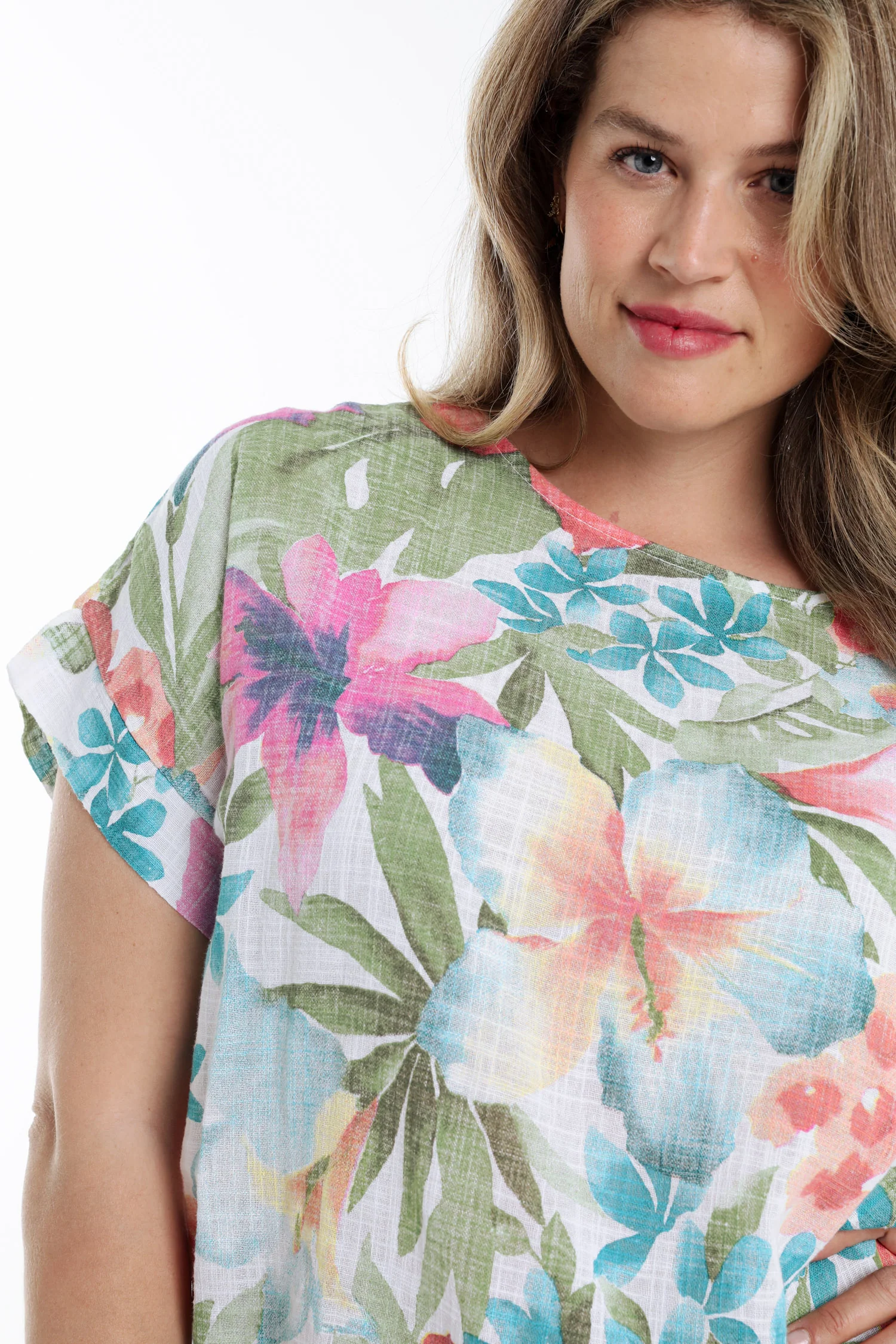 Blouse en coton imprimé floral - Image 4