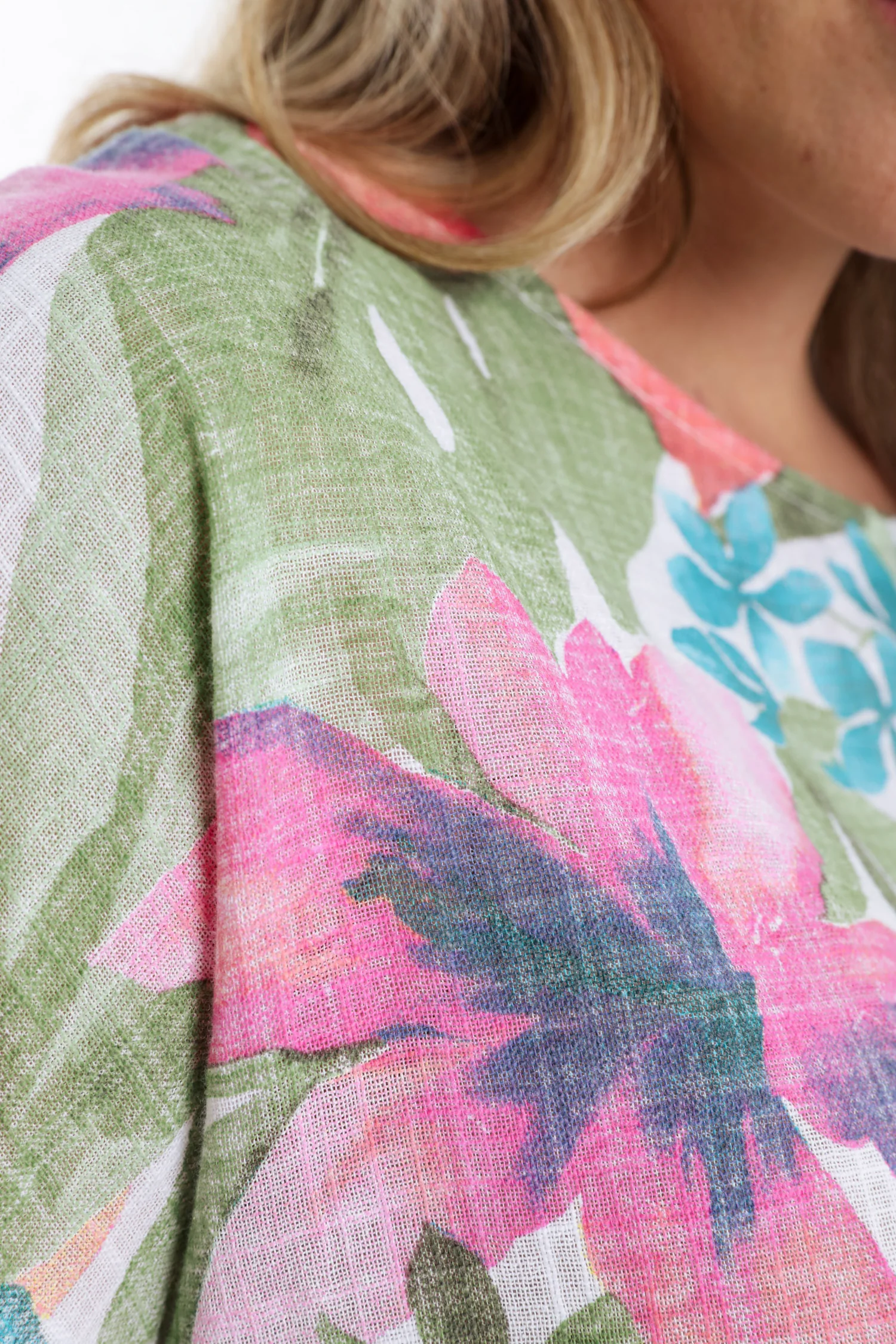Blouse en coton imprimé floral - Image 5