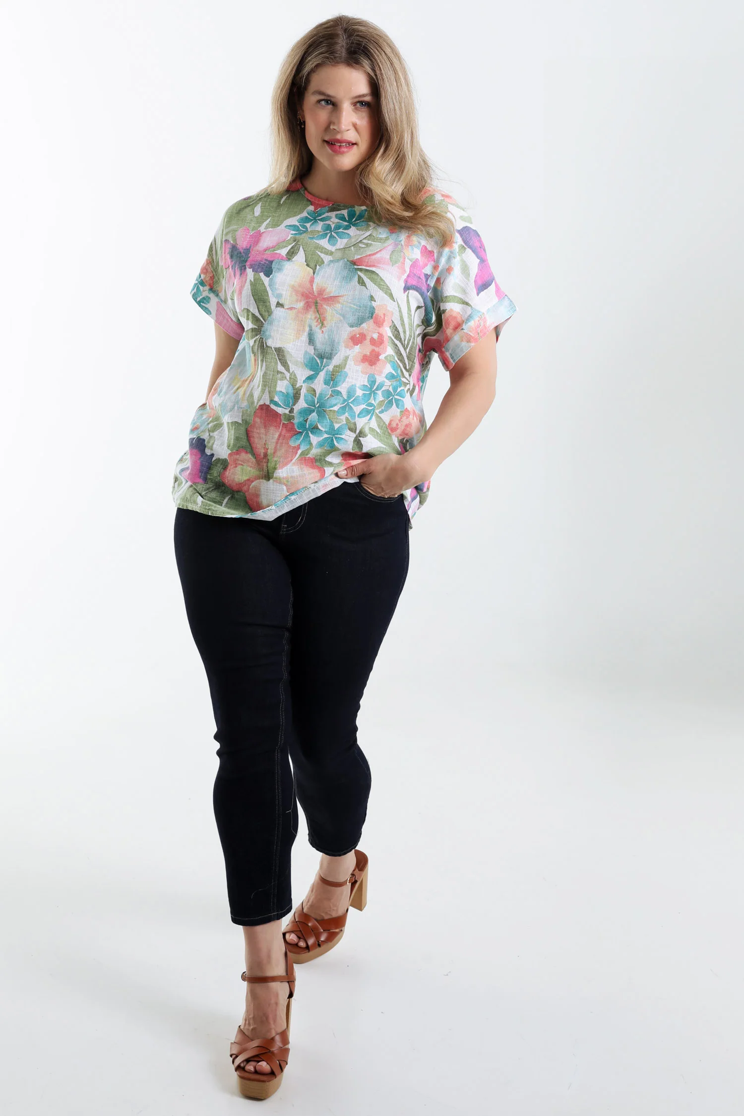 Blouse en coton imprimé floral - Image 8