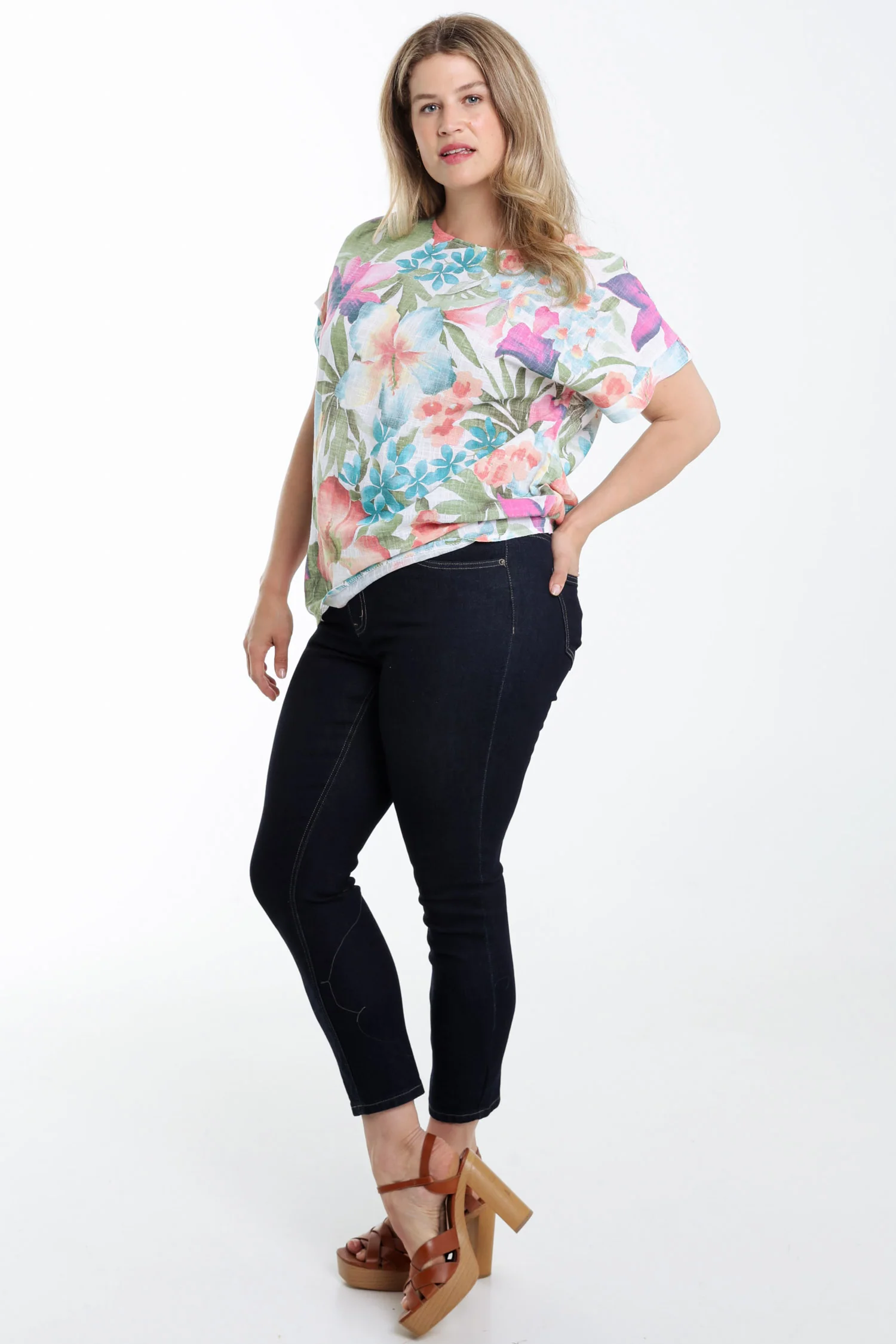 Blouse en coton imprimé floral - Image 9