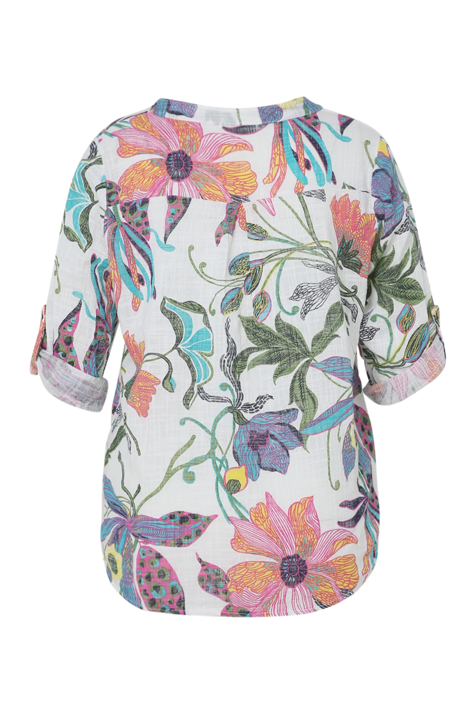 Blouse en gaze de coton imprimé floral - Image 11