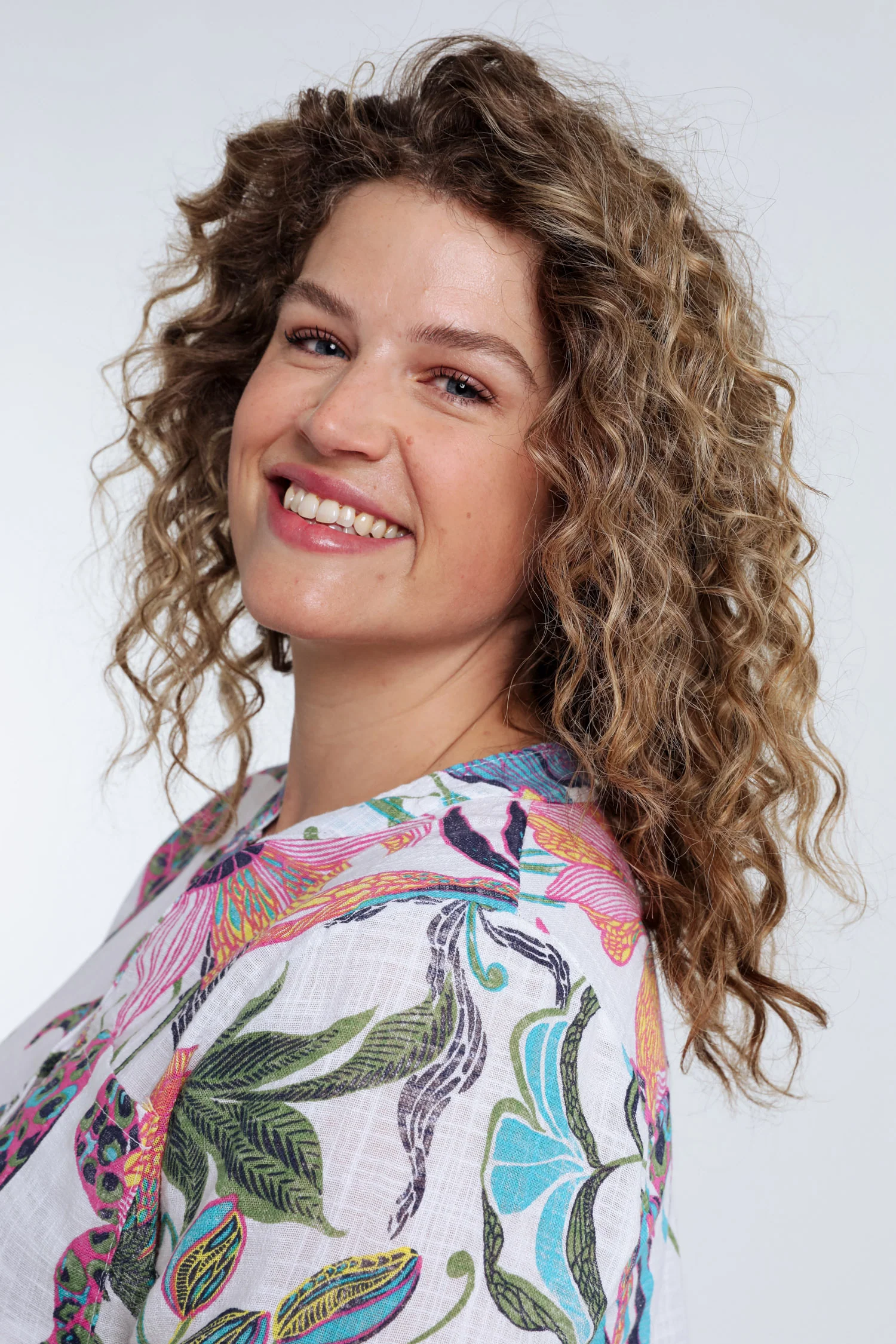 Blouse en gaze de coton imprimé floral - Image 4