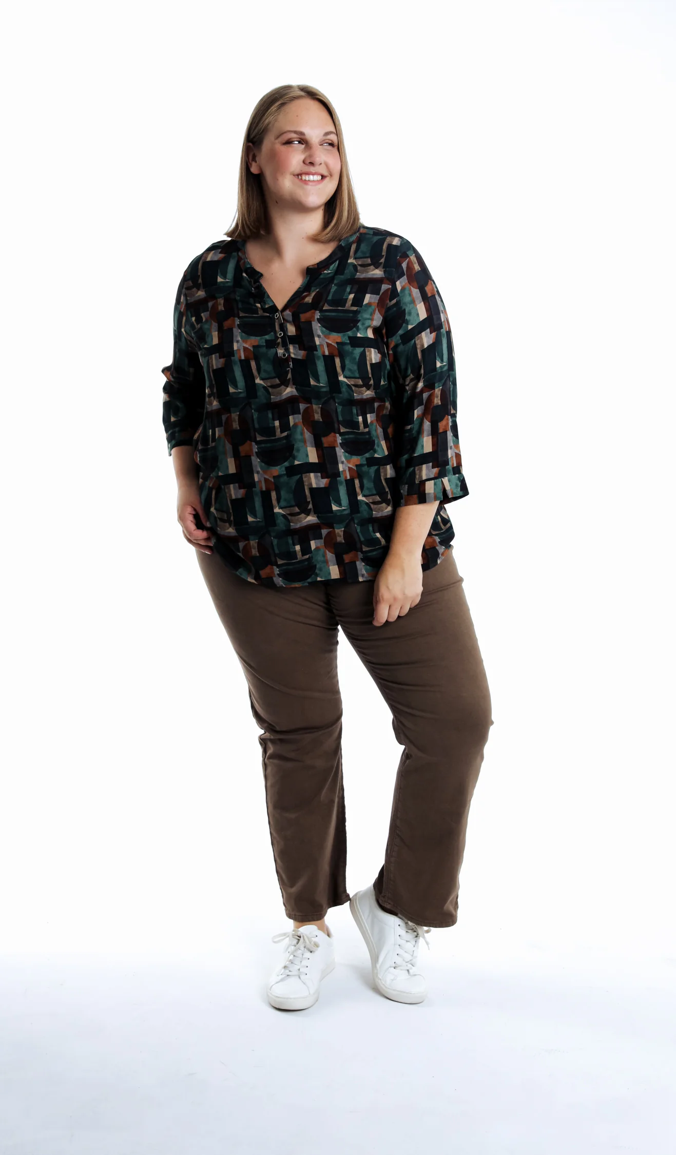 Blouse en viscoce imprimé graphique - Image 14