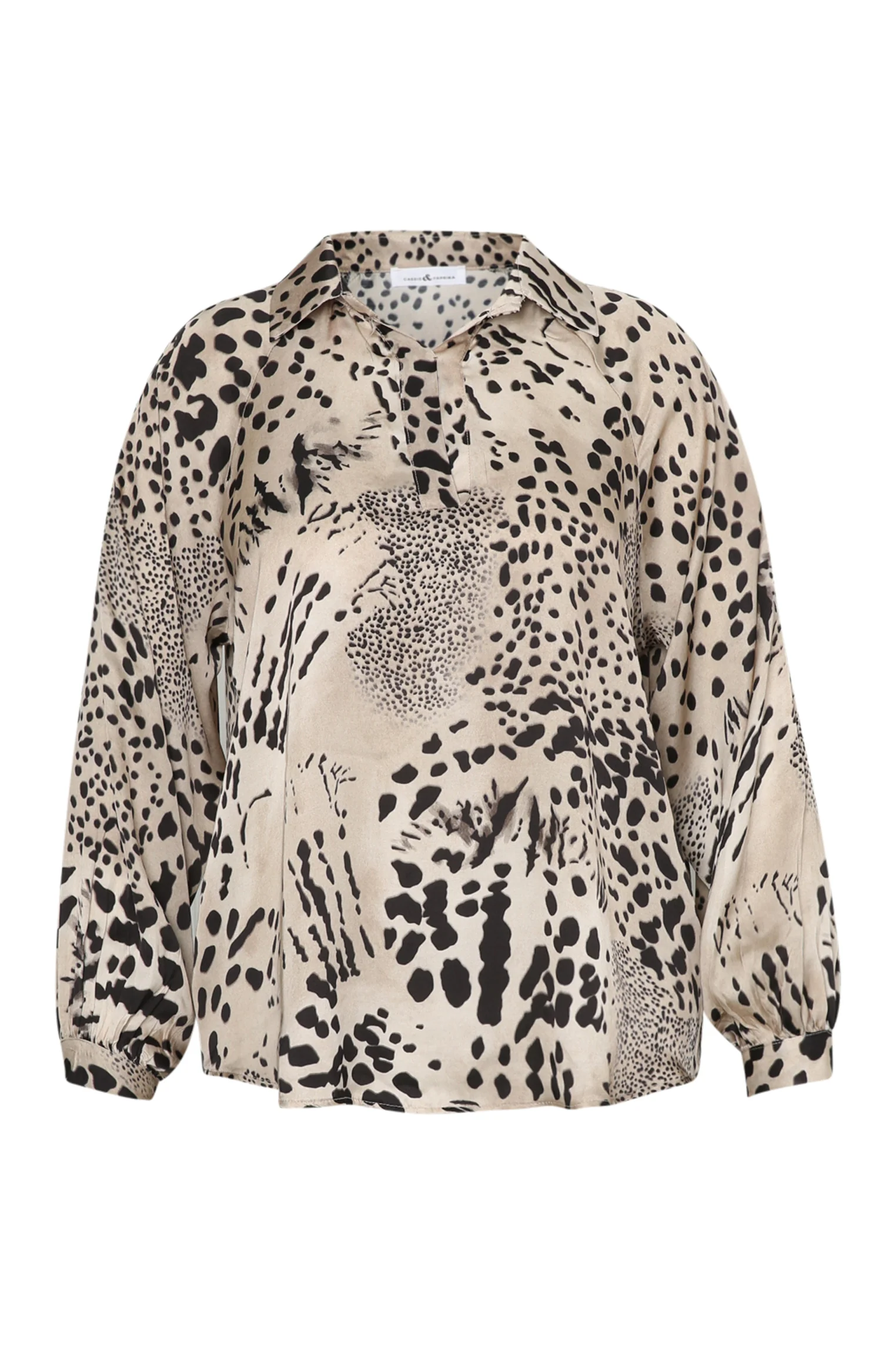 Blouse en viscose imprimé animal - Image 7