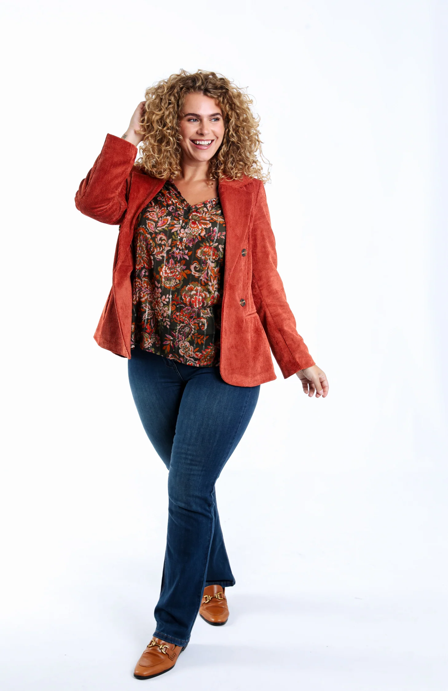 Blouse en viscose imprimé cachemire - Image 7