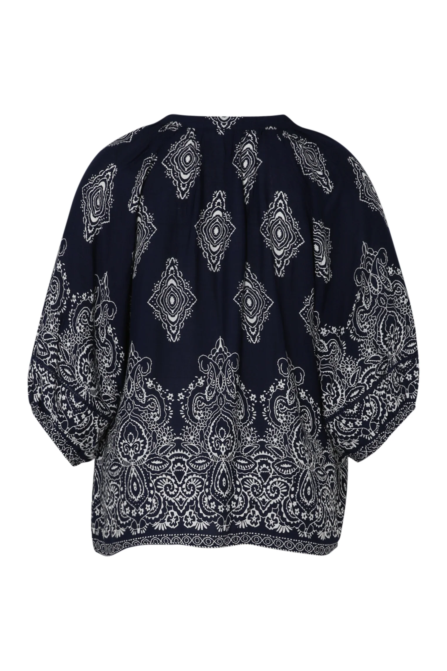 Blouse en viscose imprimé cachemire - Image 11