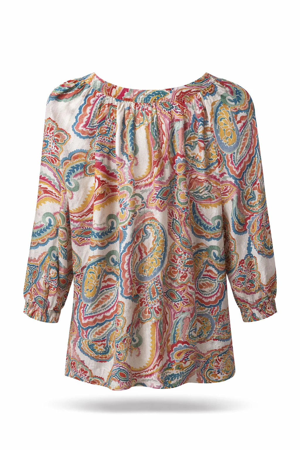 Blouse en viscose imprimé cachemire - Image 11