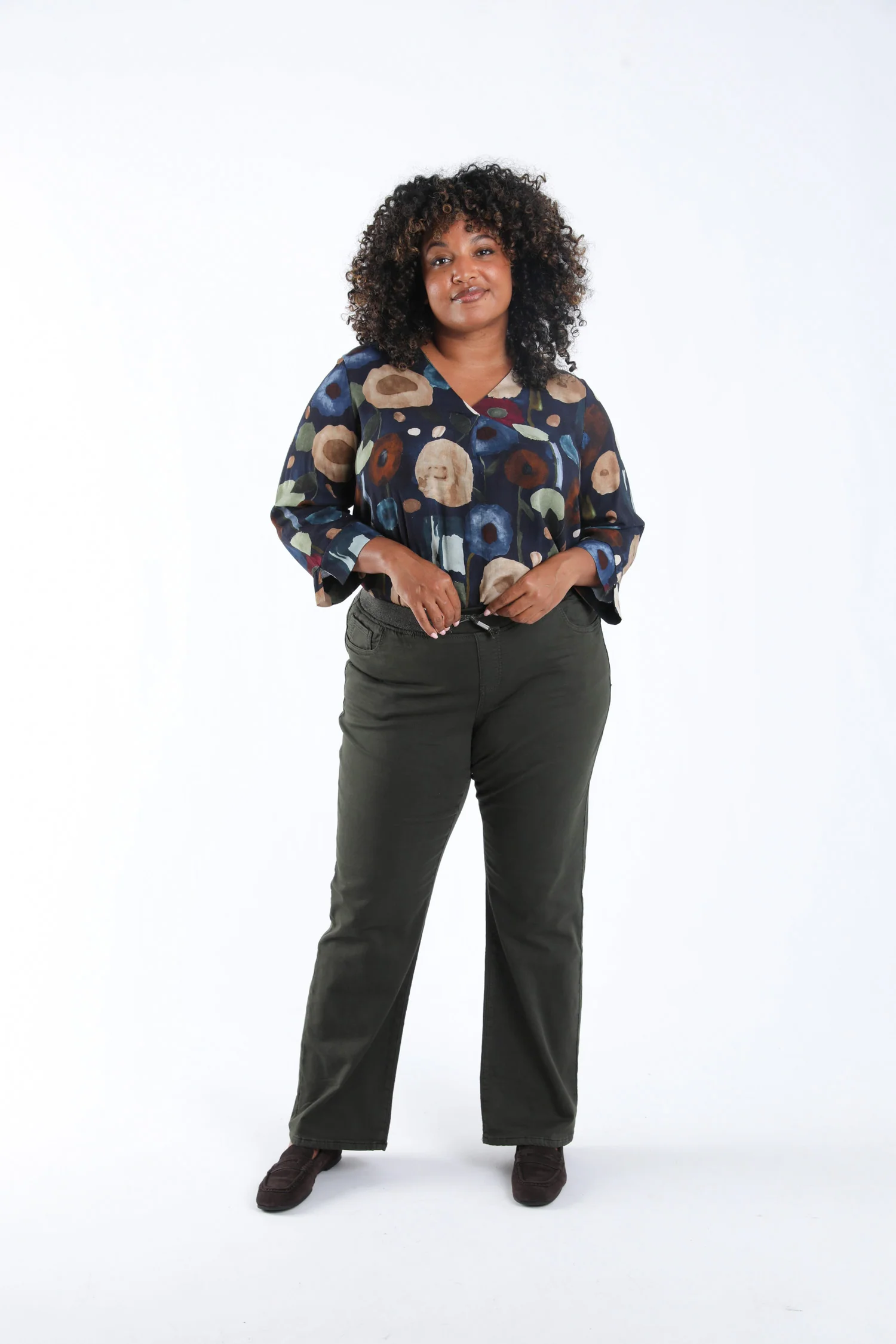 Blouse en viscose imprimé coquelicots - Image 6