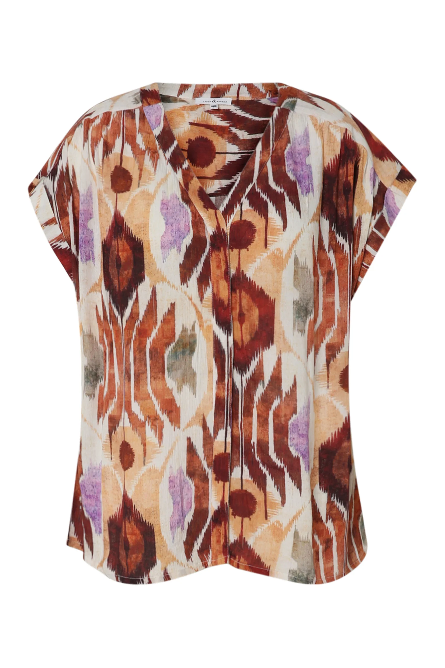 Blouse en viscose imprimé Ethnique - Image 9