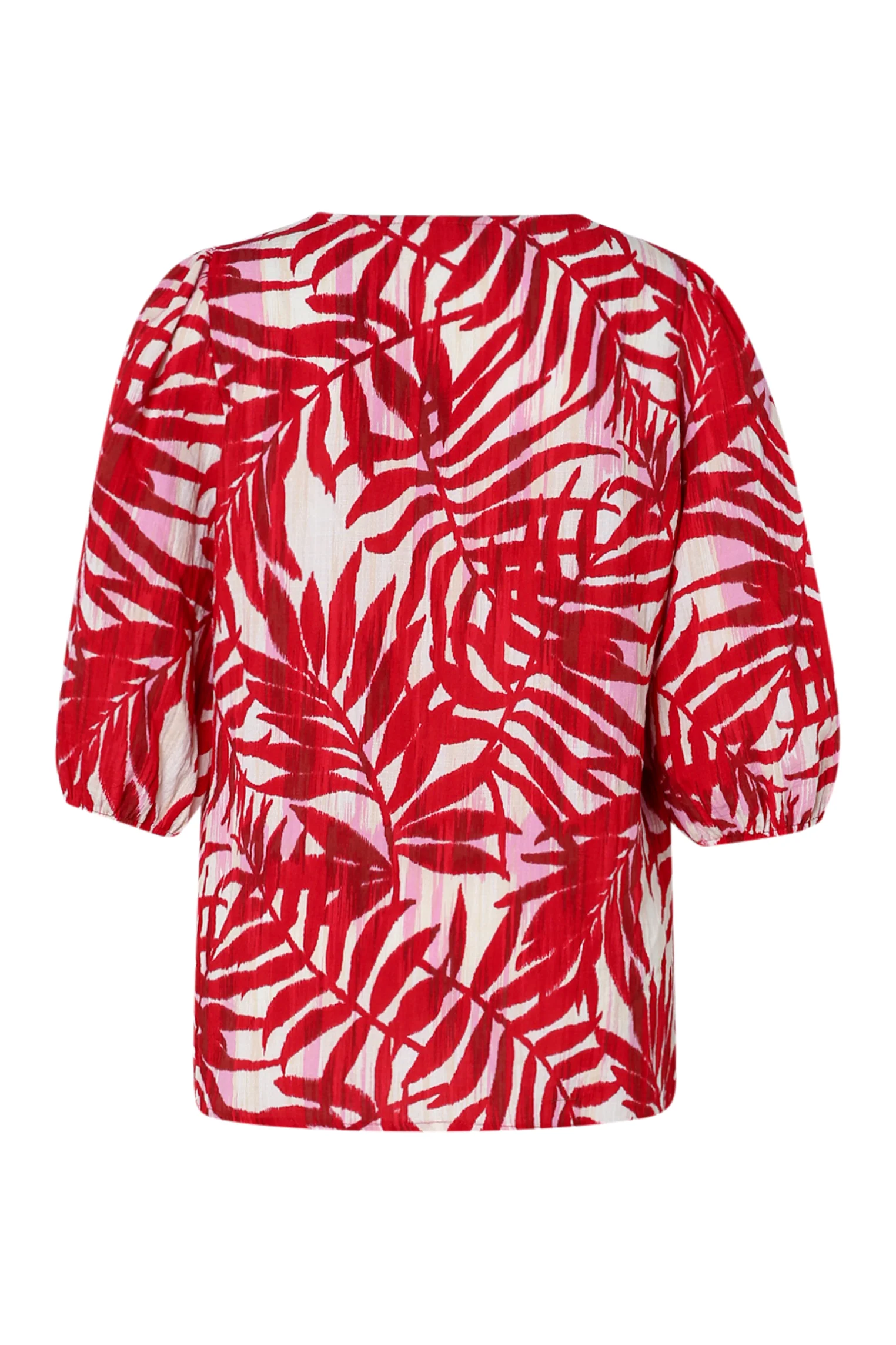 Blouse en viscose imprimé feuillage - Image 11