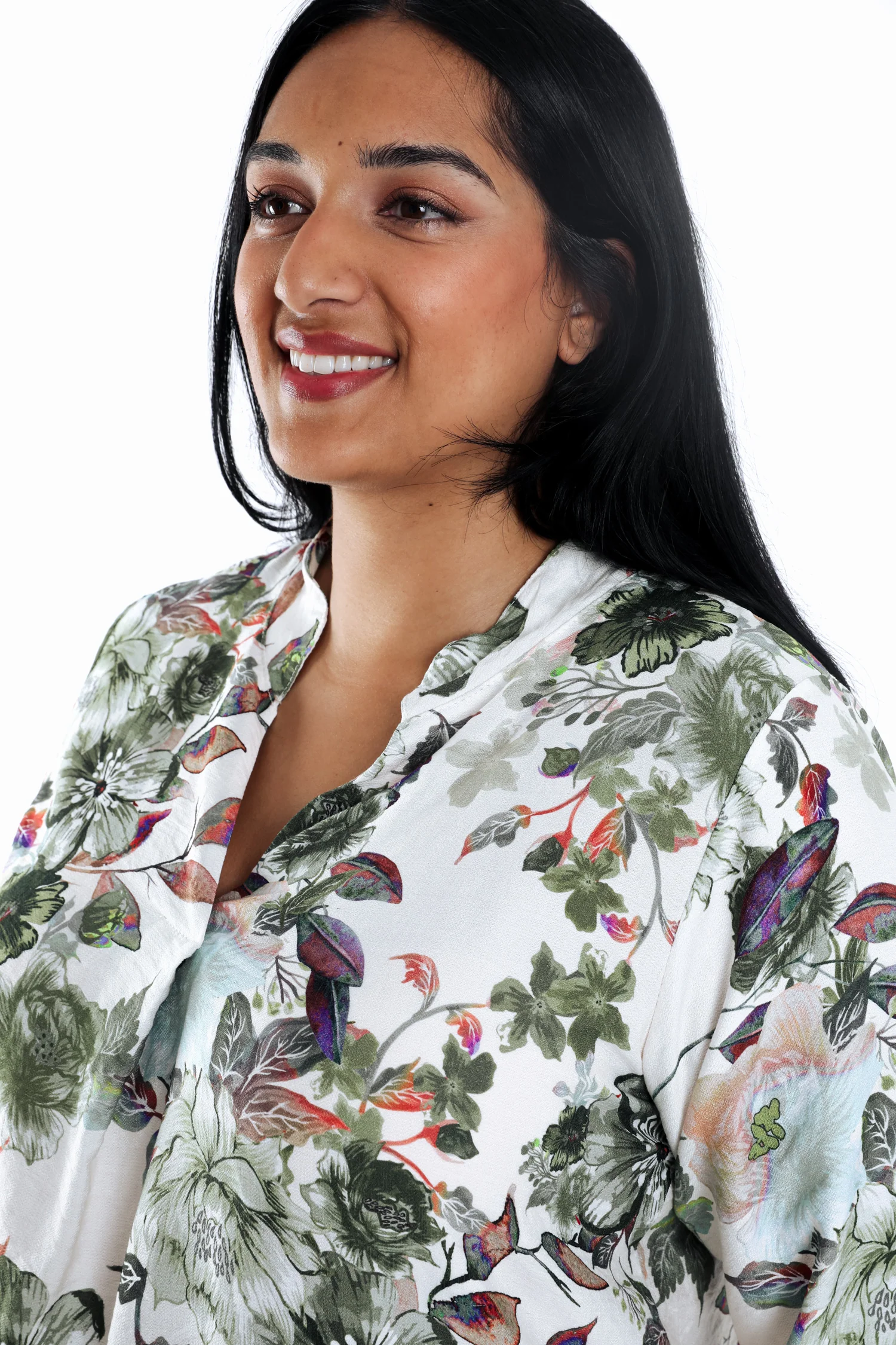 Blouse en viscose imprimé fleuri - Image 12