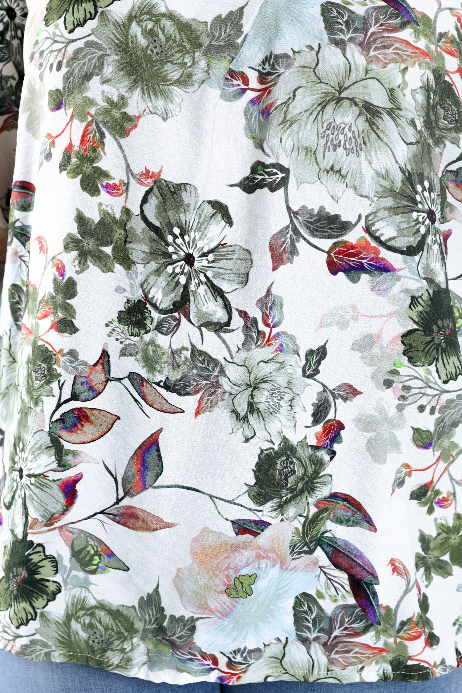 Blouse en viscose imprimé fleuri - Image 15