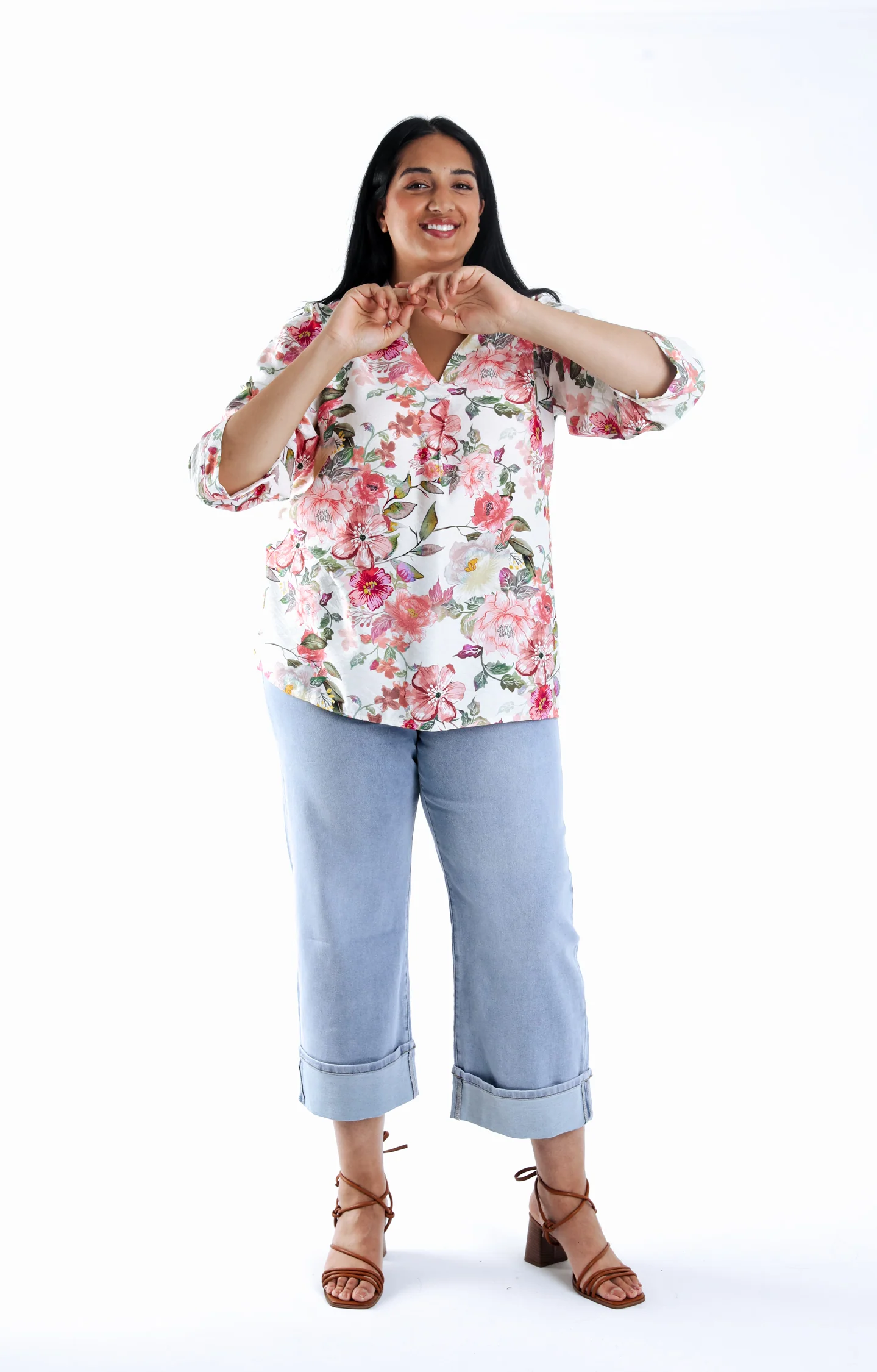 Blouse en viscose imprimé fleuri - Image 5