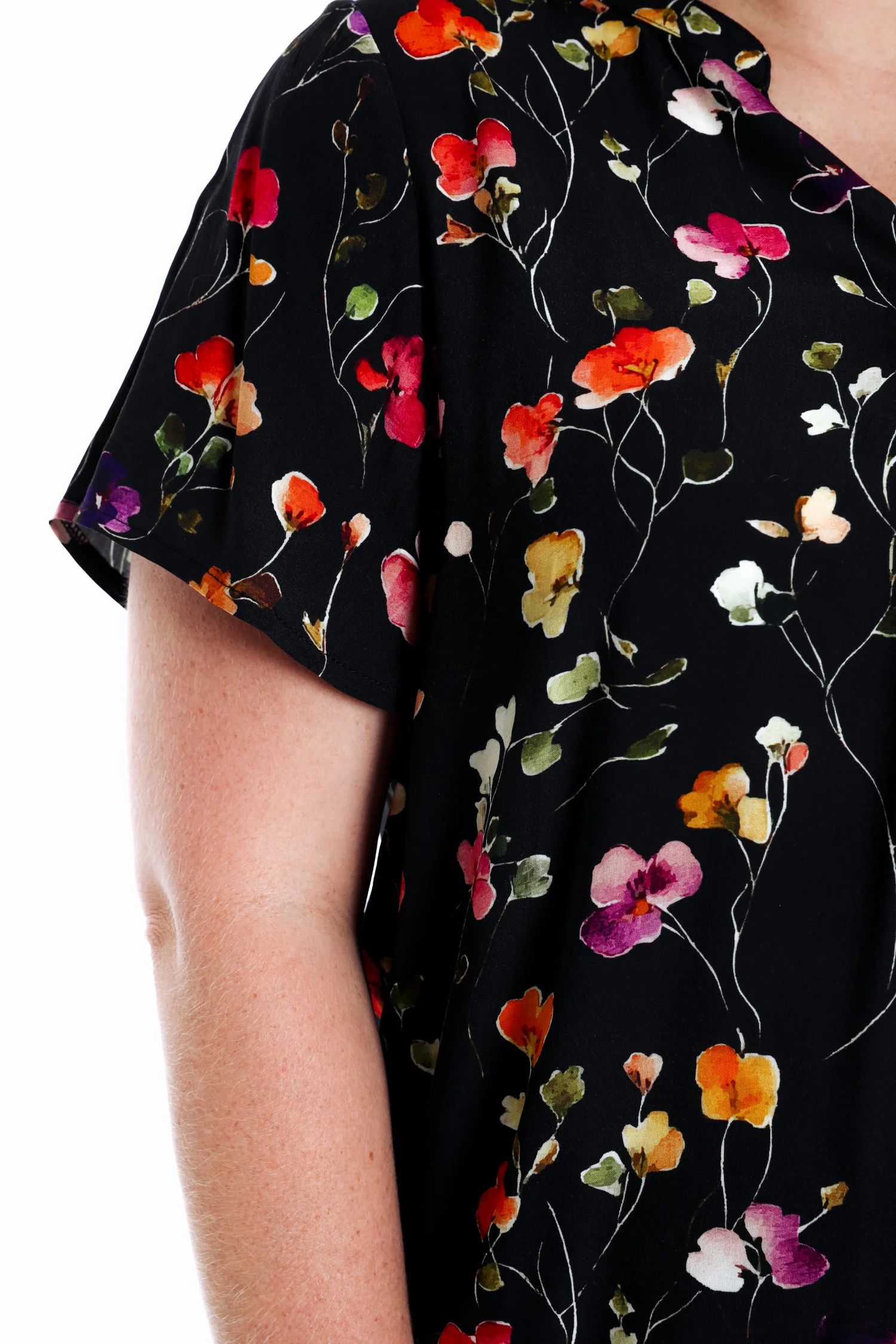 Blouse en viscose imprimé fleurs - Image 15