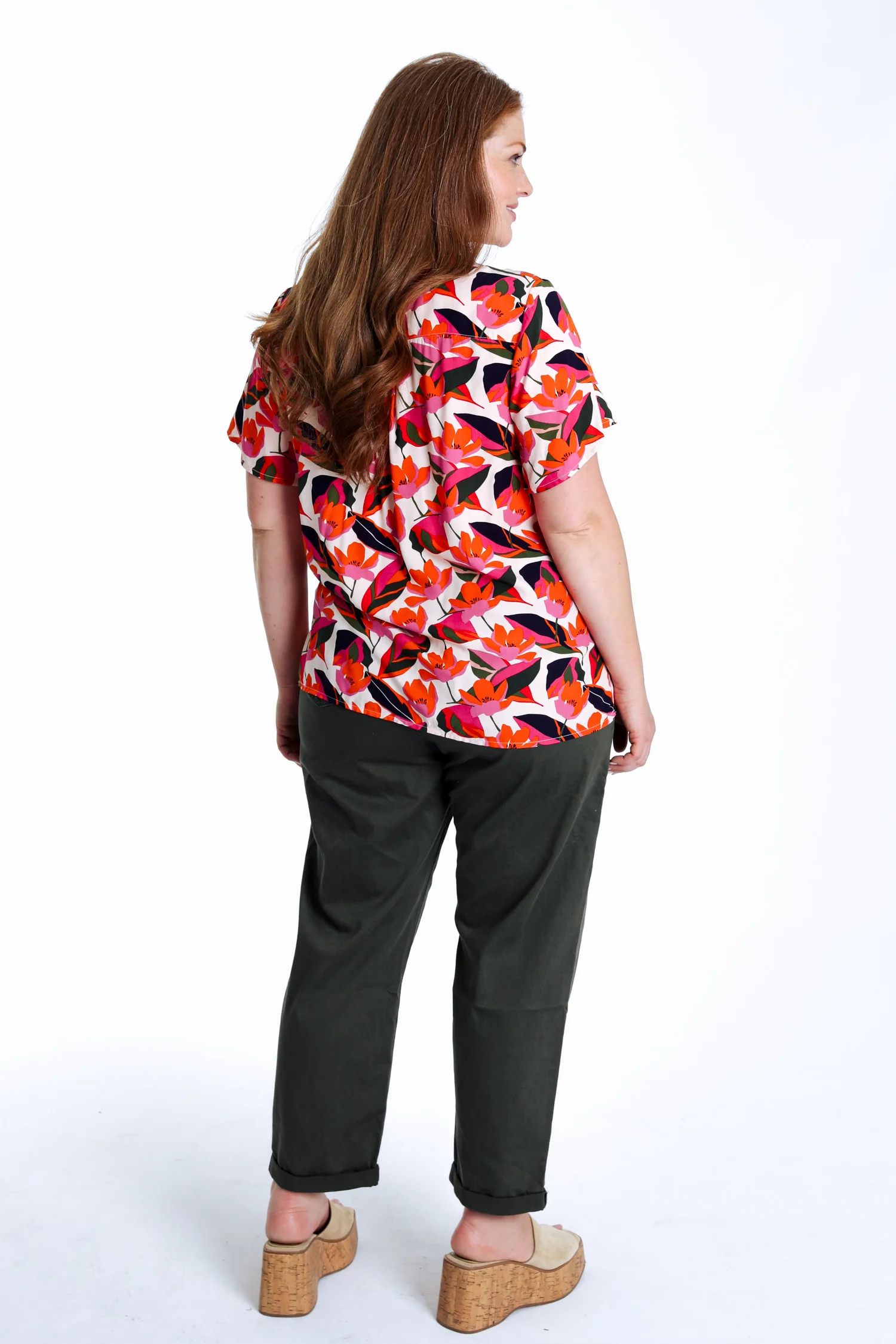 Blouse en viscose imprimé fleurs - Image 2