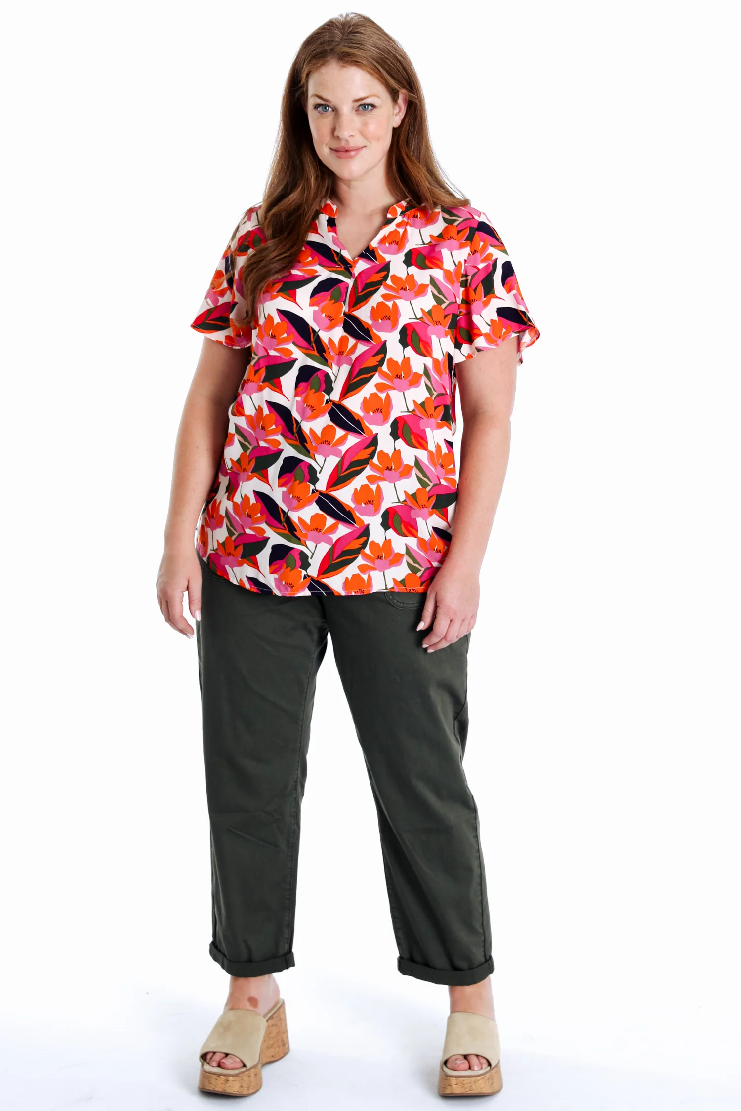 Blouse en viscose imprimé fleurs - Image 8