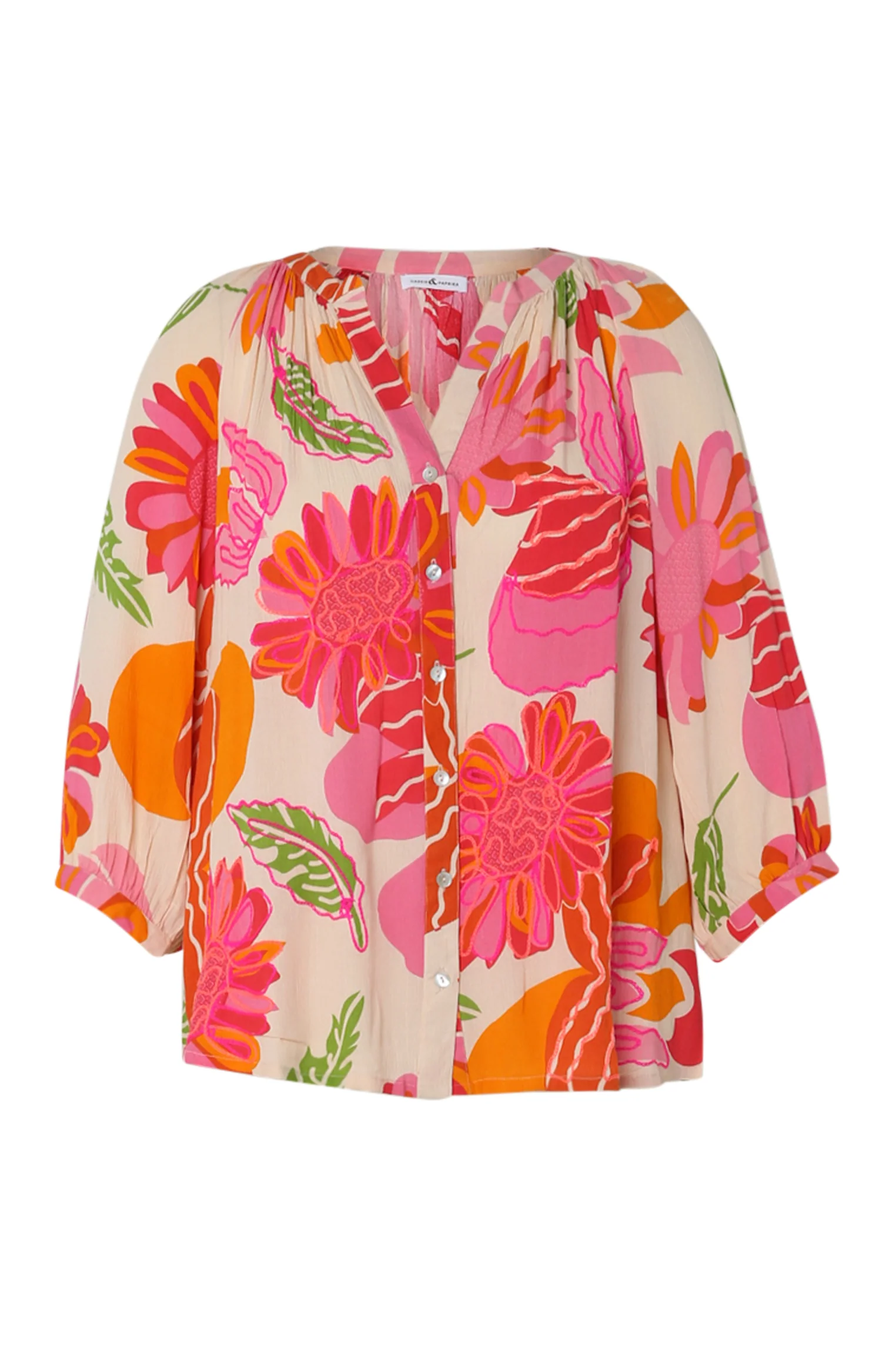 Blouse en viscose imprimé floral - Image 10
