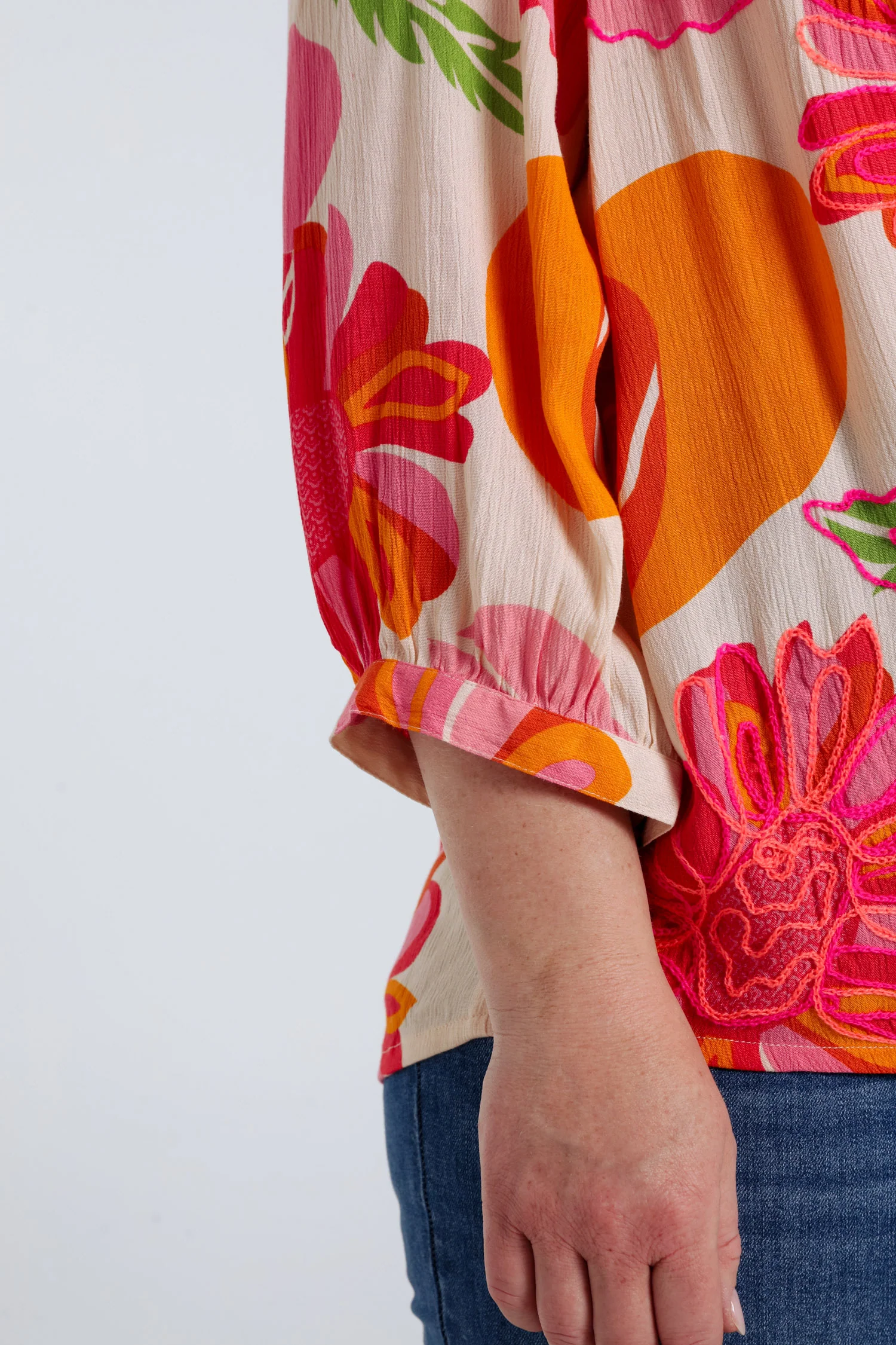 Blouse en viscose imprimé floral - Image 4