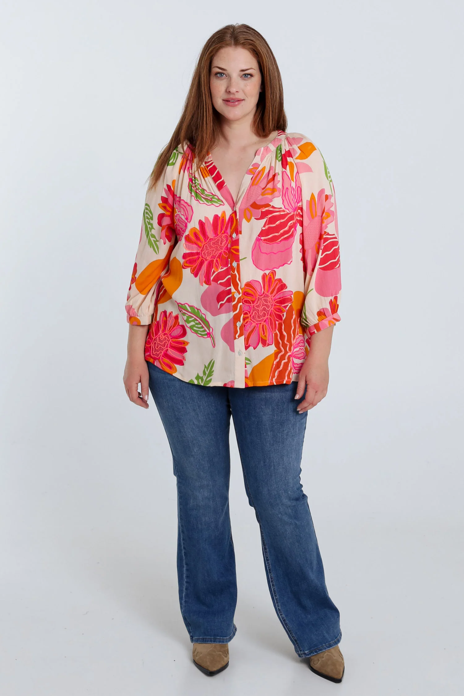 Blouse en viscose imprimé floral - Image 7