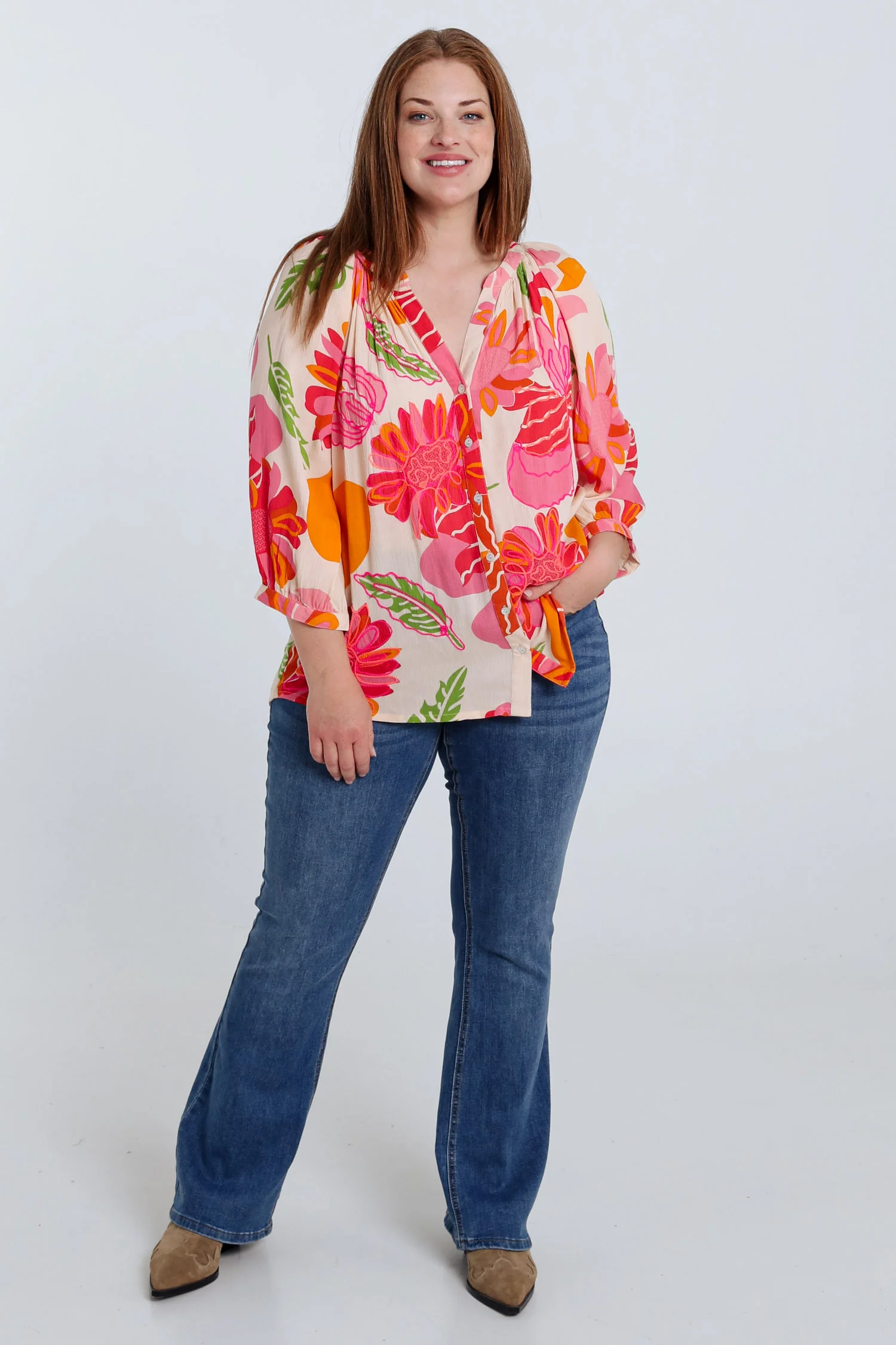 Blouse en viscose imprimé floral - Image 8
