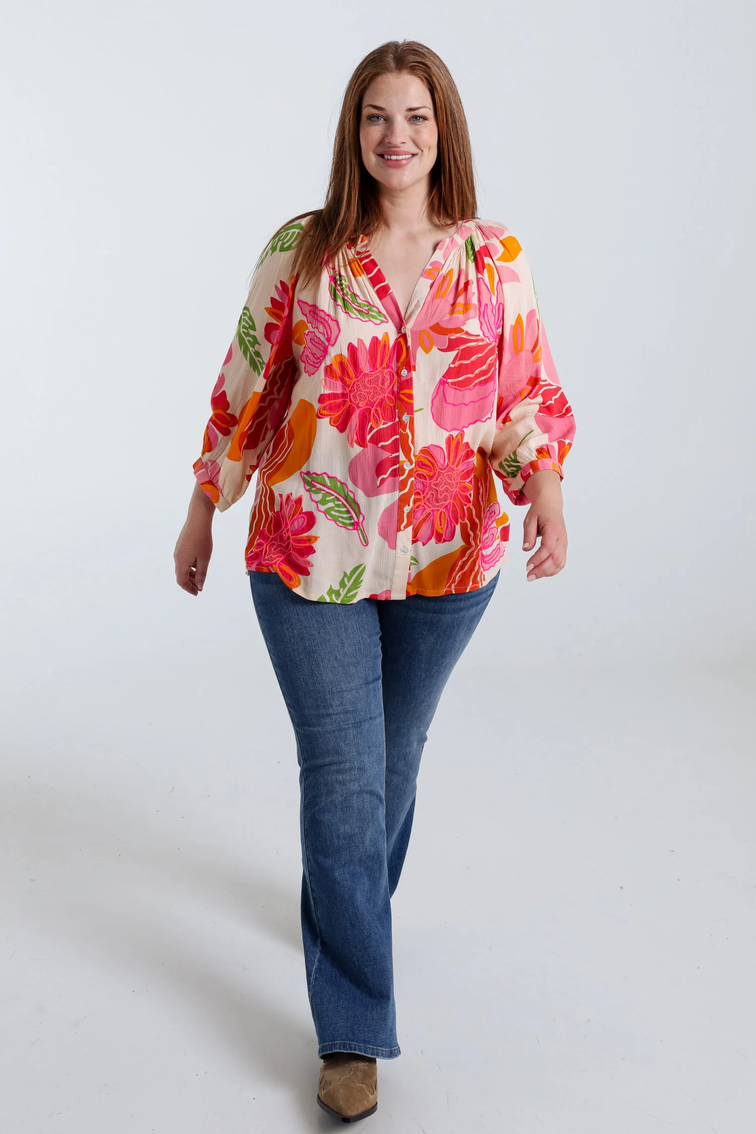 Blouse en viscose imprimé floral - Image 9