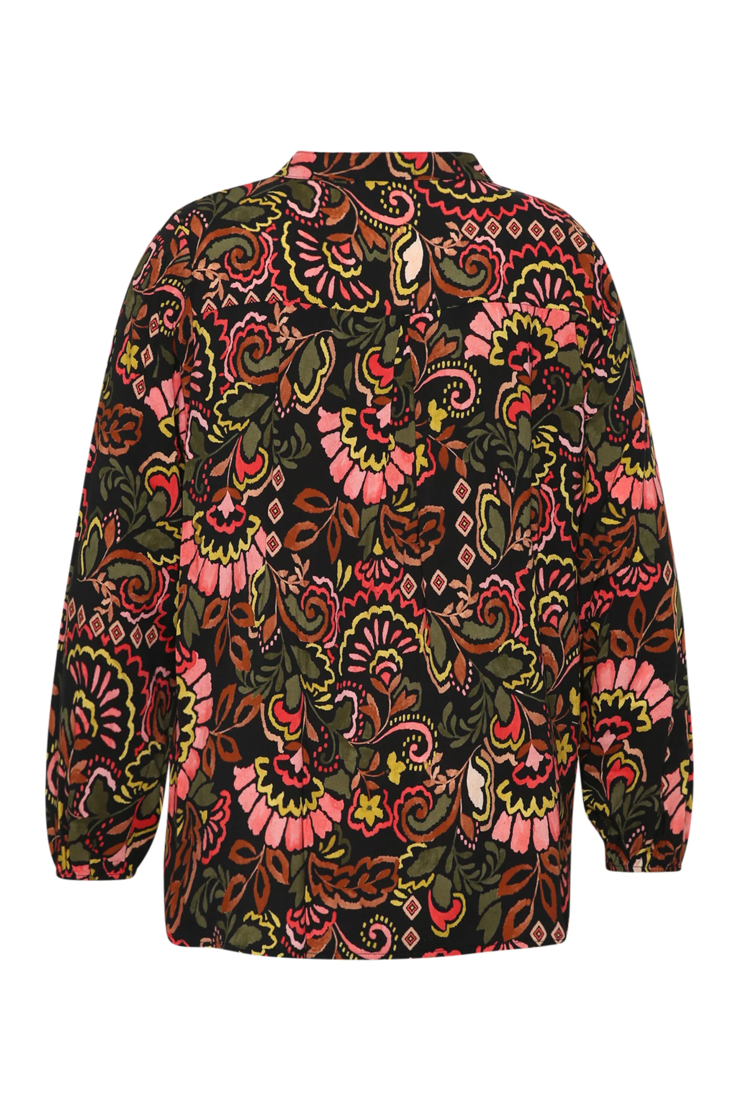 Blouse en viscose imprimé folk - Image 9