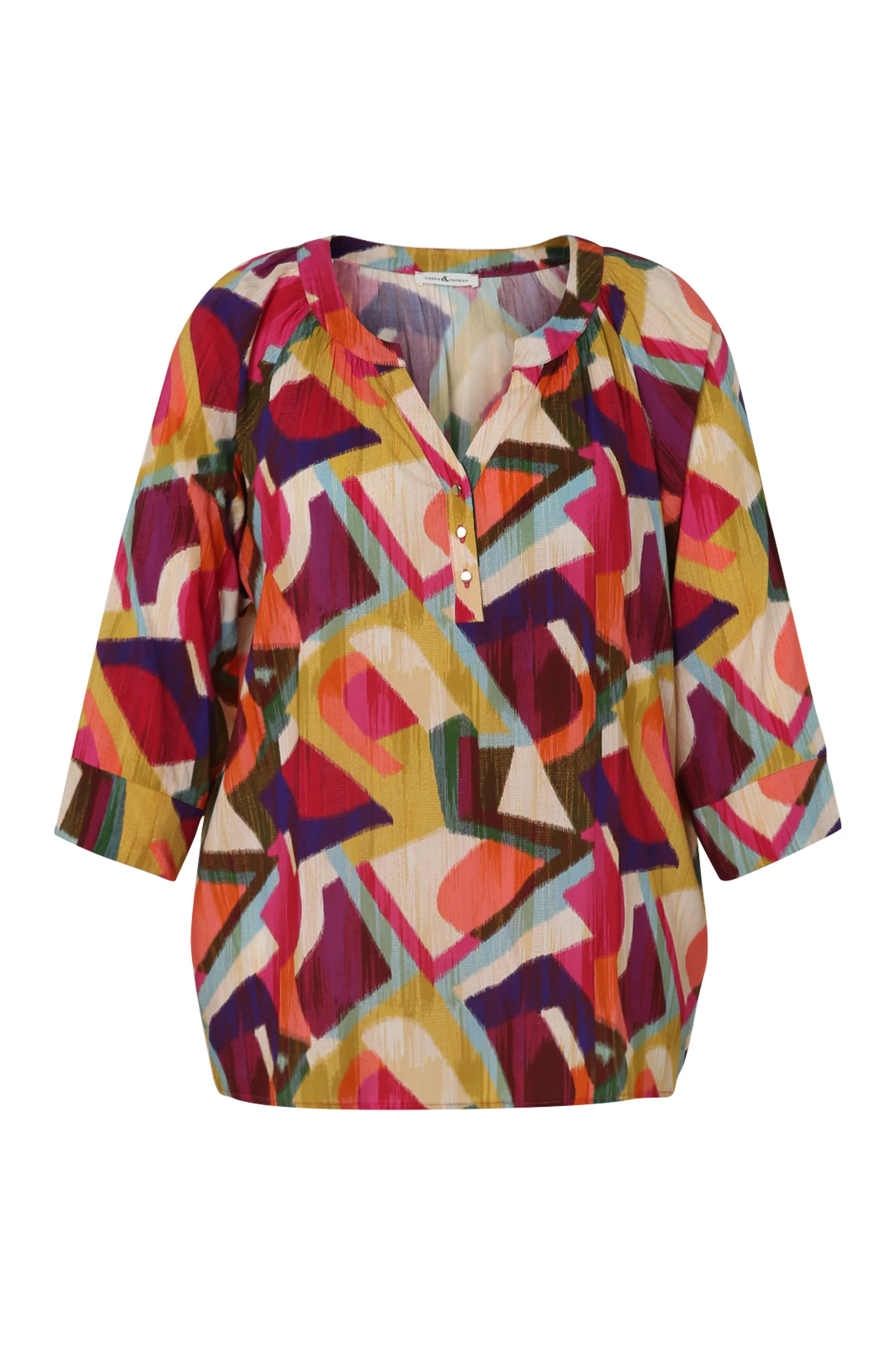 Blouse en viscose imprimé graphique - Image 10