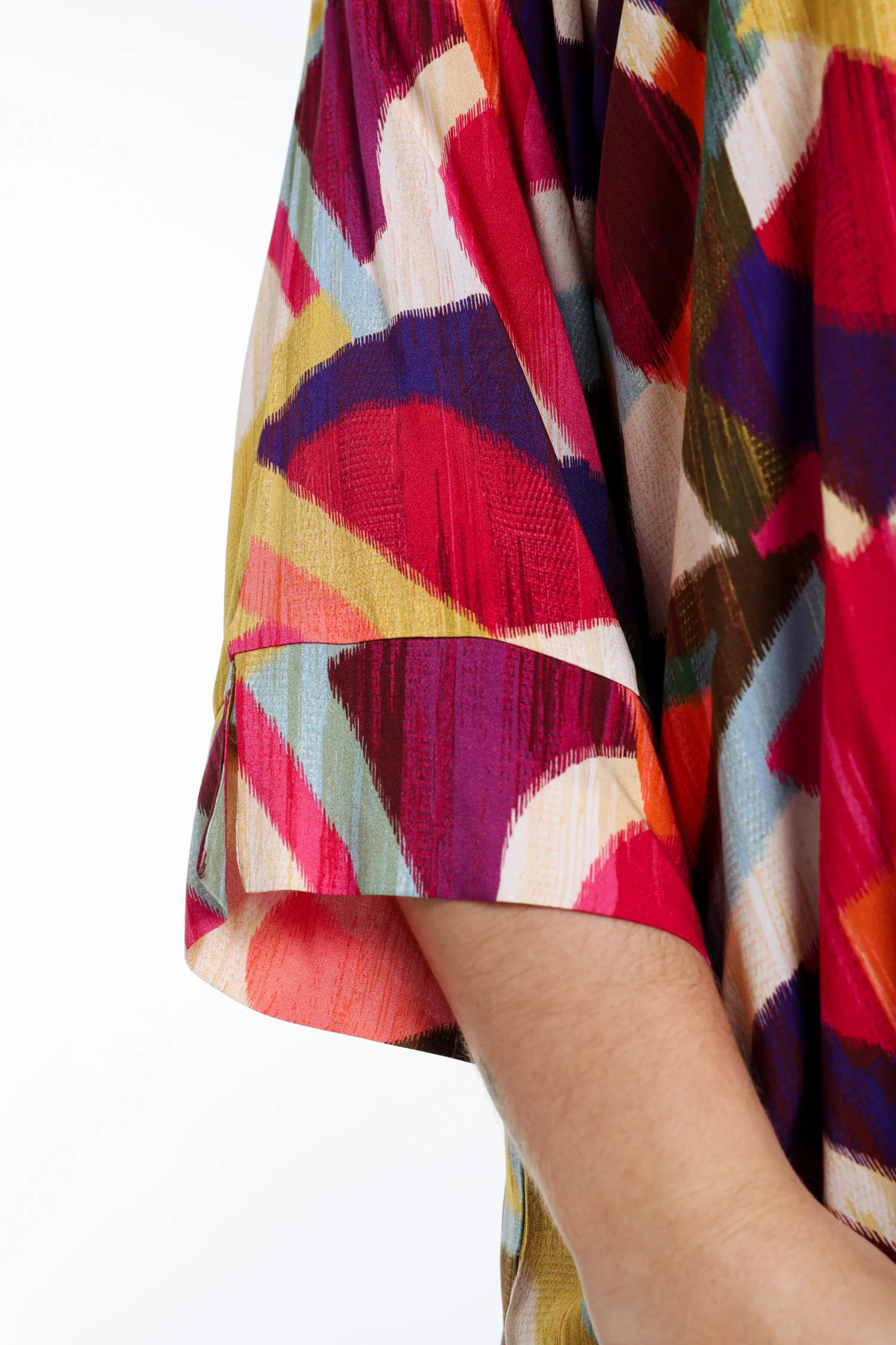 Blouse en viscose imprimé graphique - Image 5
