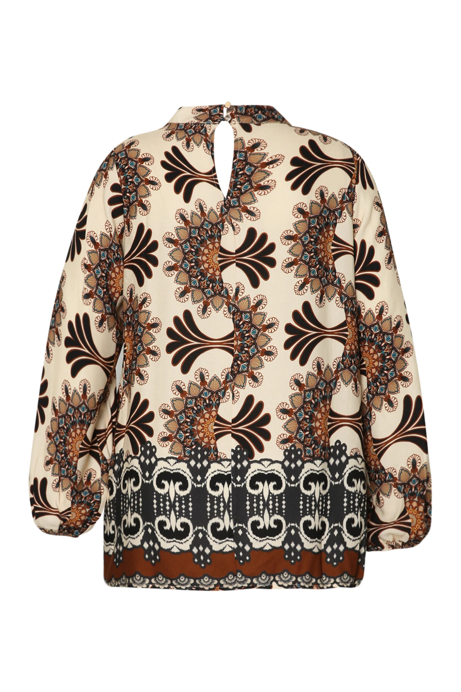 Blouse en viscose imprimé graphique - Image 8