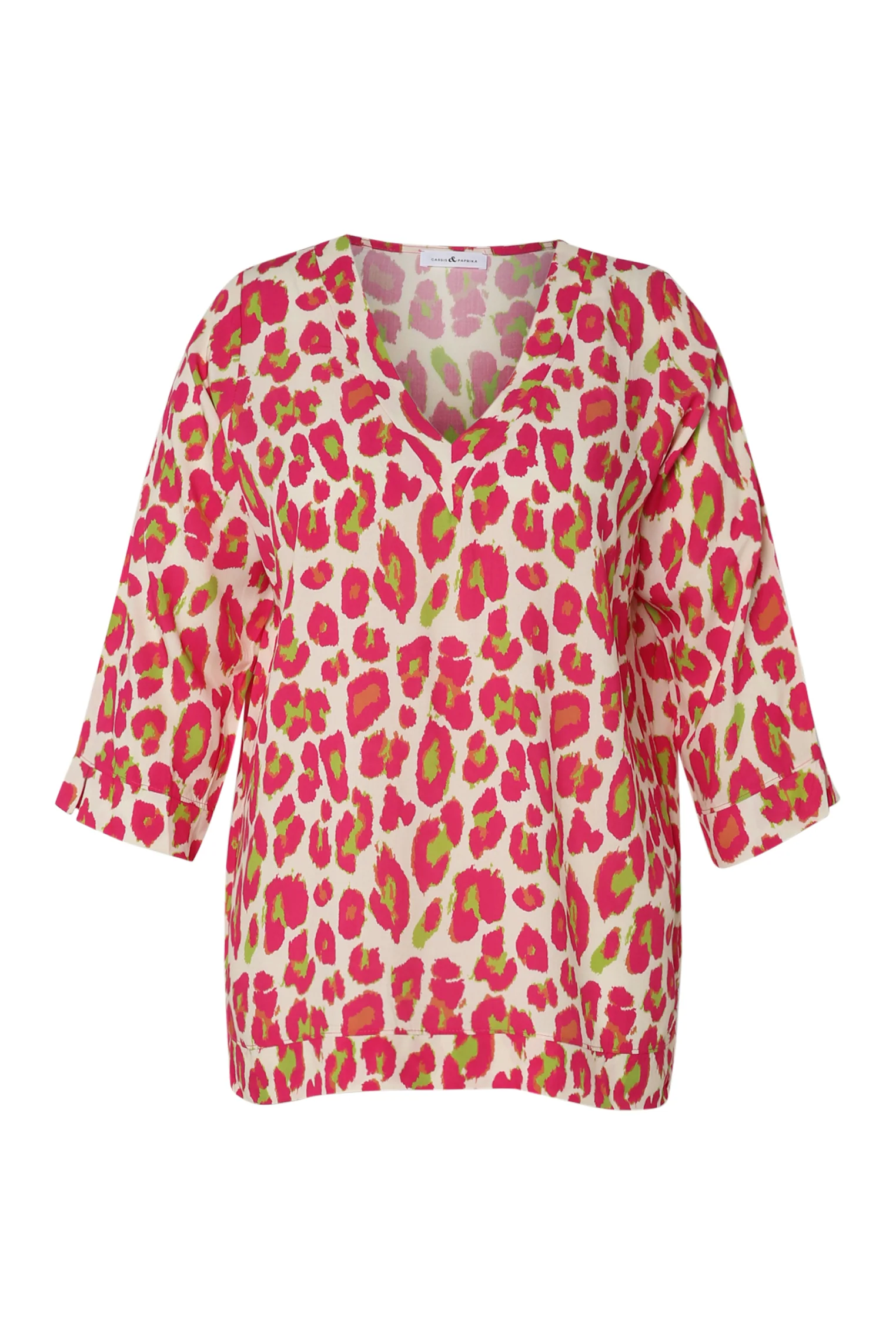 Blouse en viscose imprimé peau de bête - Image 10