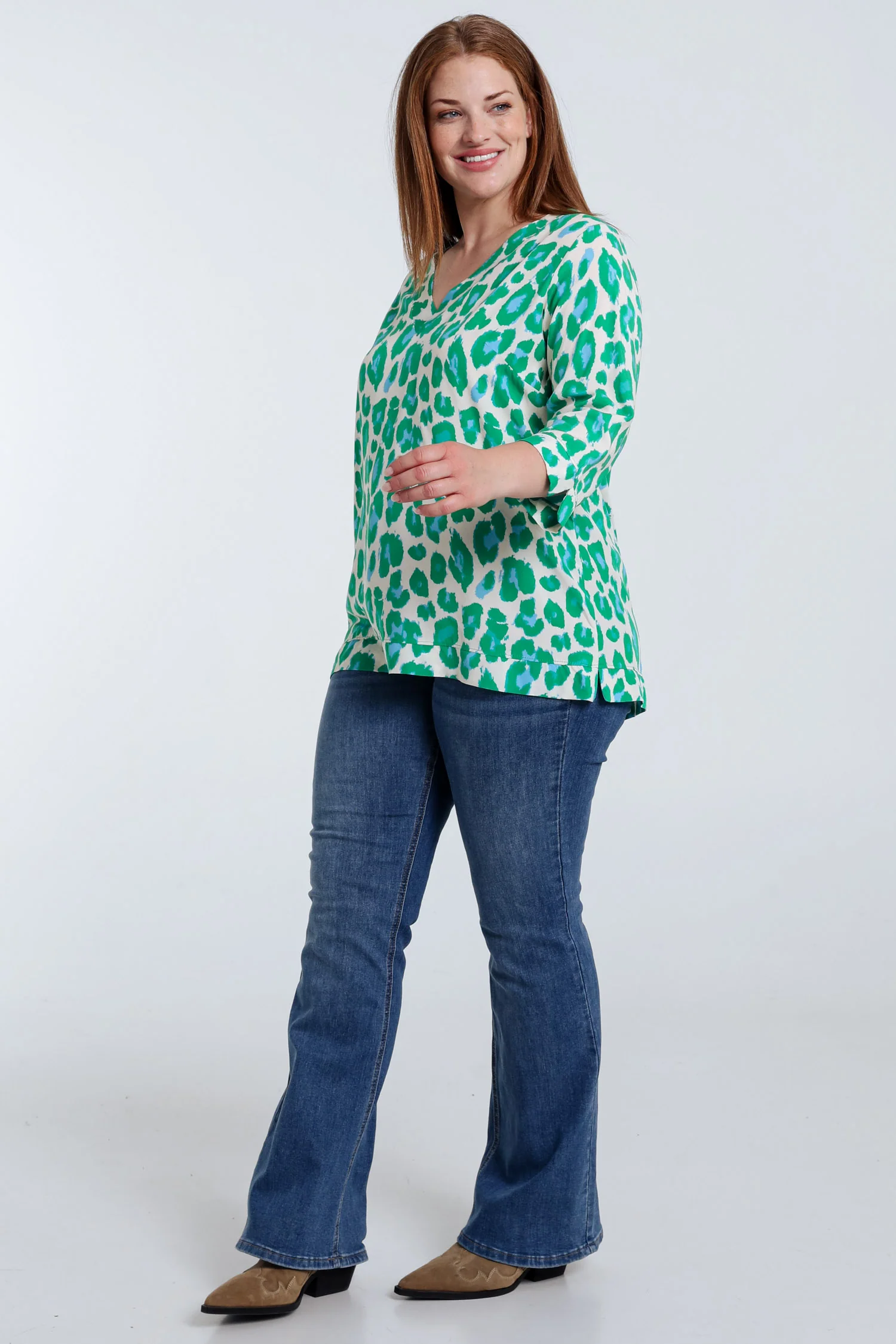 Blouse en viscose imprimé peau de bête - Image 19