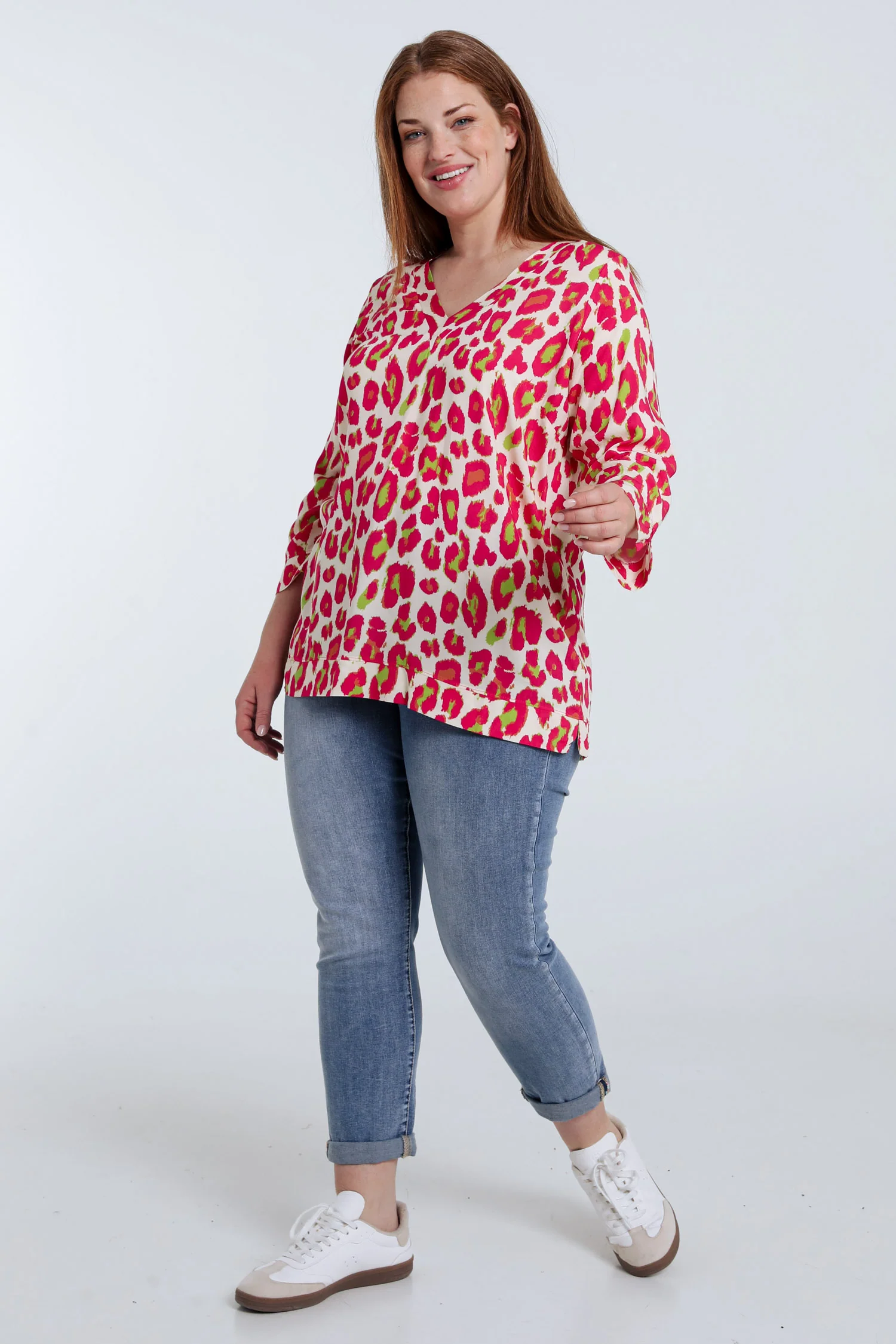 Blouse en viscose imprimé peau de bête - Image 7