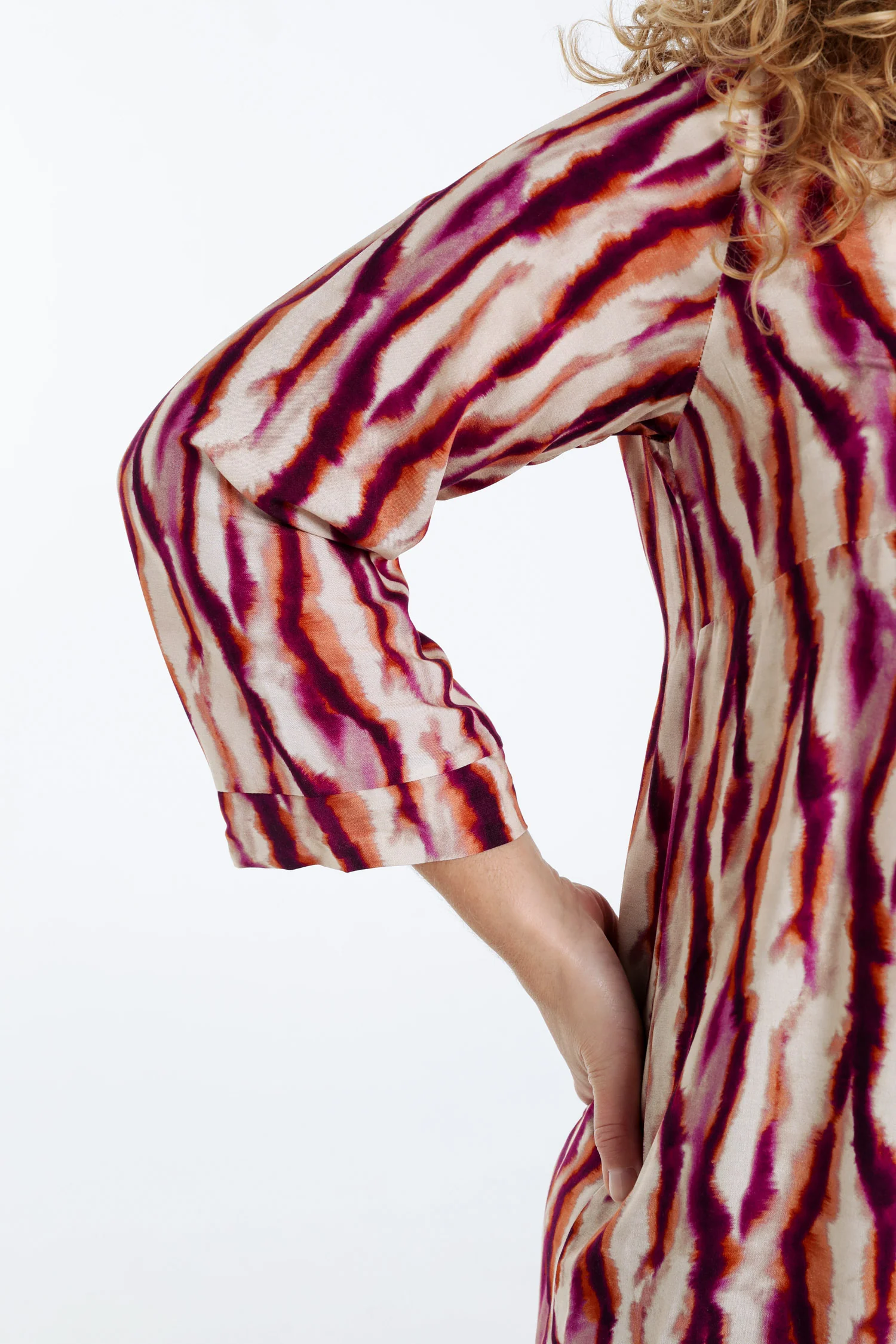 Blouse en viscose imprimé tie and dye - Image 4
