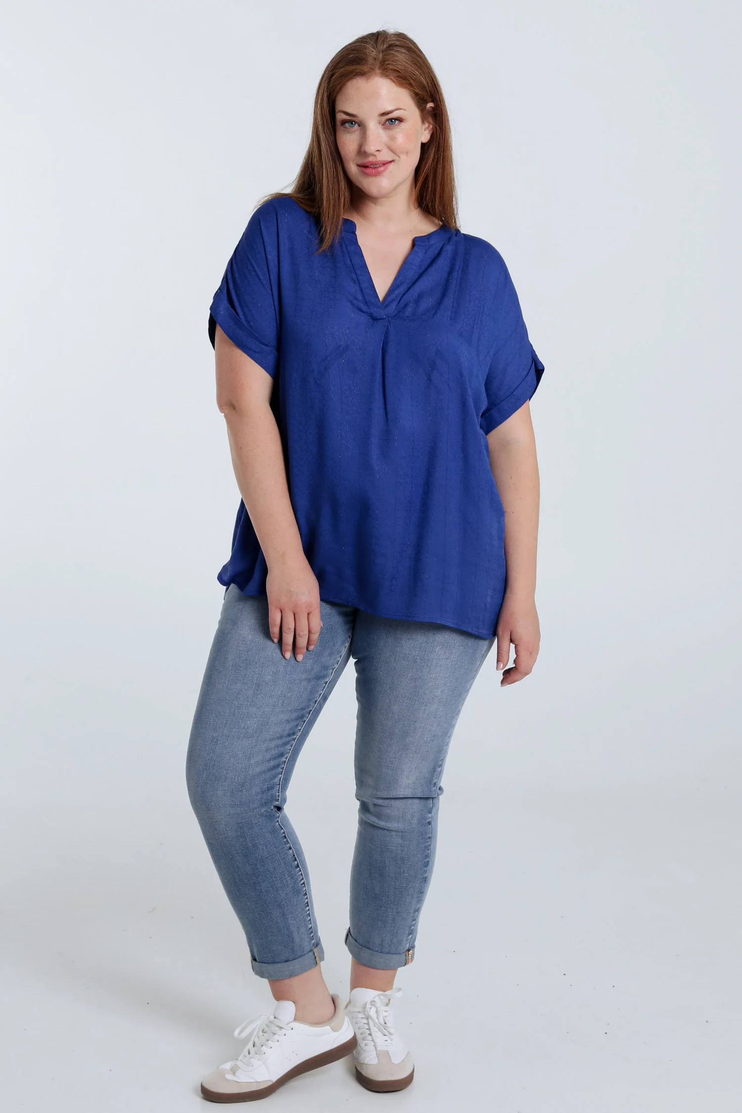 Blouse en viscose rayures lurex - Image 20